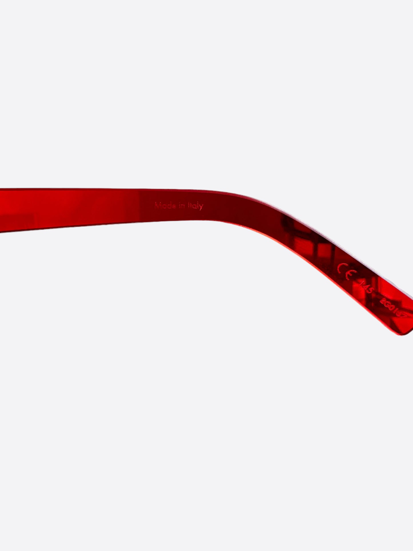 Louis Vuitton Supreme Red Monogram City Mask Sunglasses