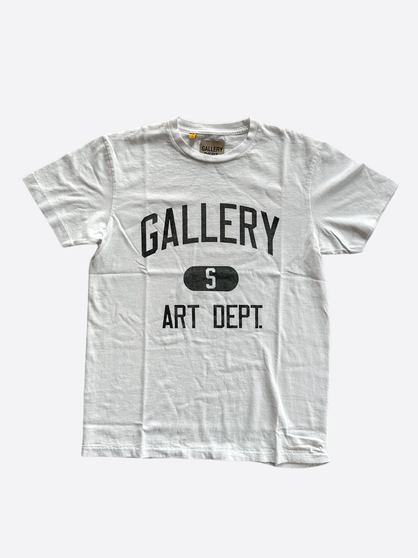 Gallery Dept White & Black Art Dept T-Shirt