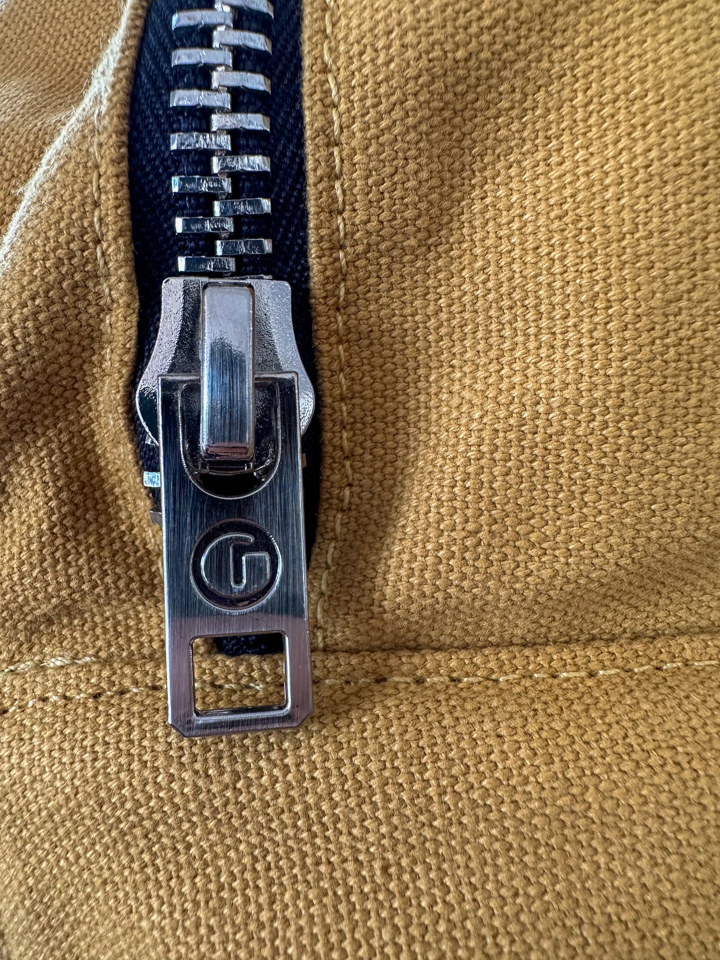 Gallery Dept Yellow Canvas Travel Sack Bumbag