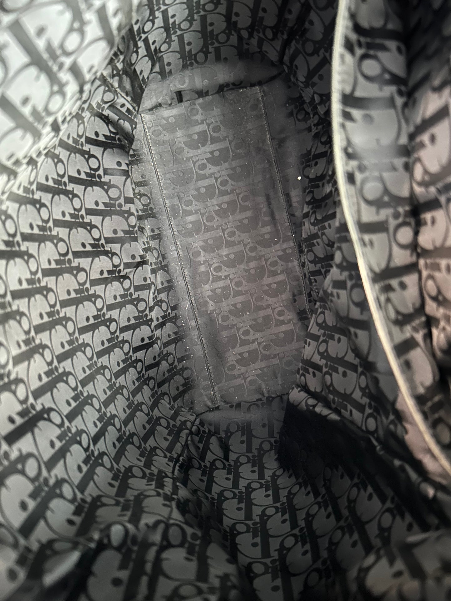 Dior Black Leather Backpack