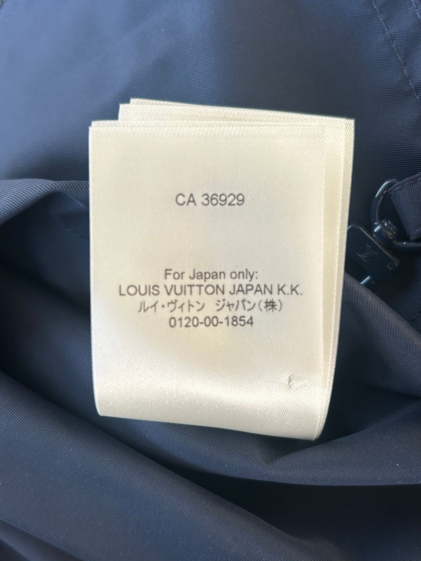Louis Vuitton Navy Monogram Reversible Windbreaker