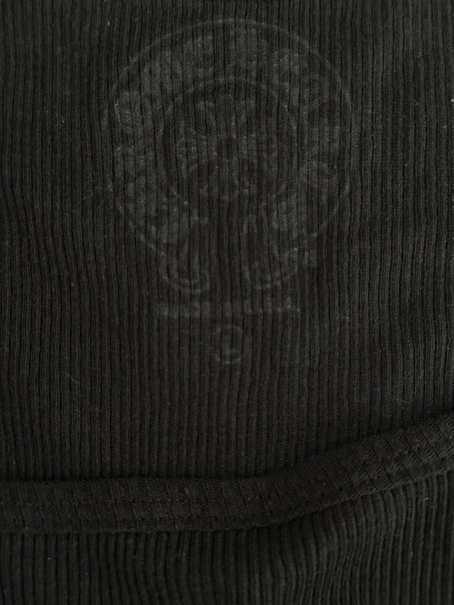 Chrome Hearts Black & White T-Bar Logo Tank Top