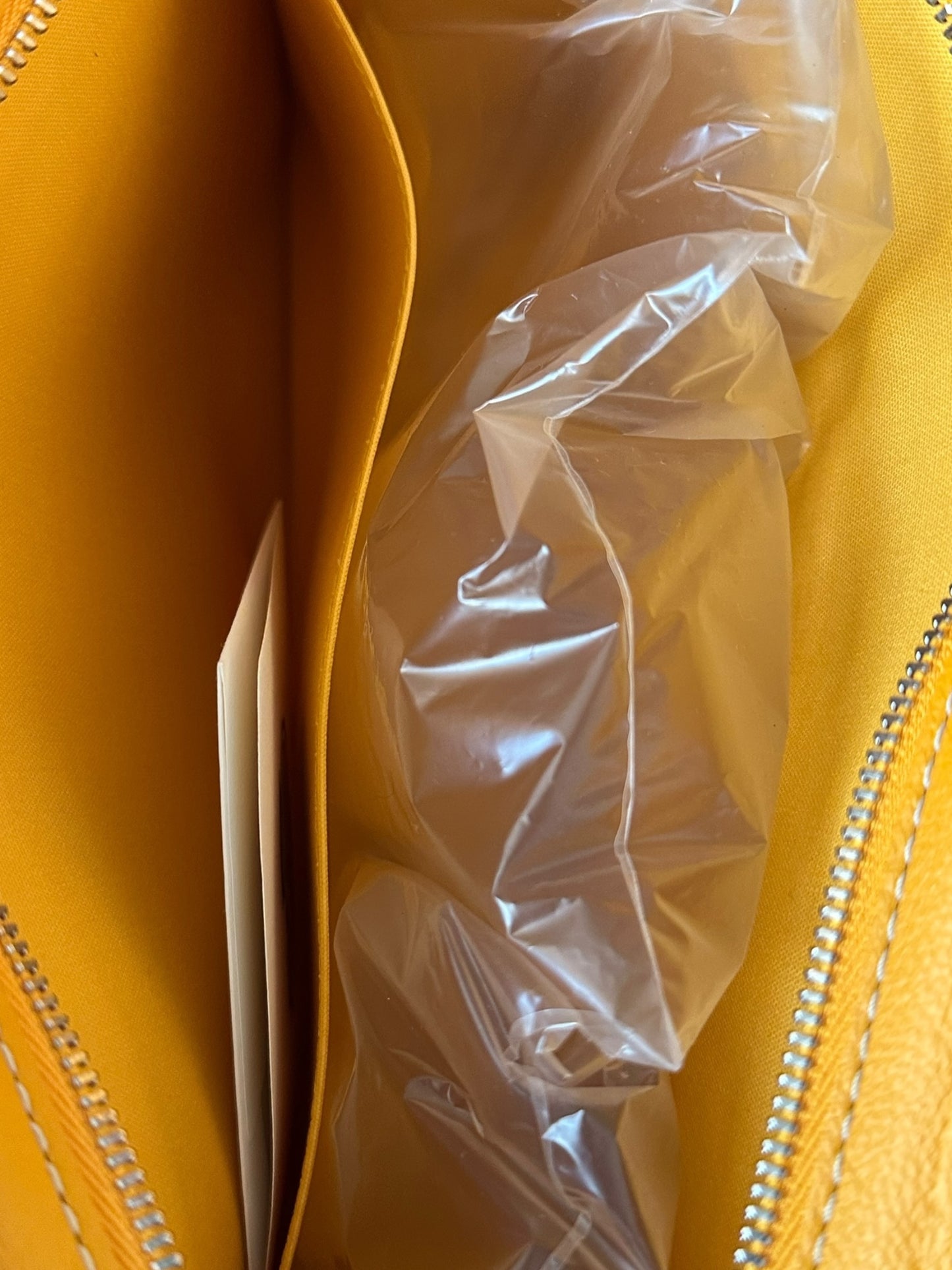 Goyard Yellow Jouvence MM Toiletry Bag