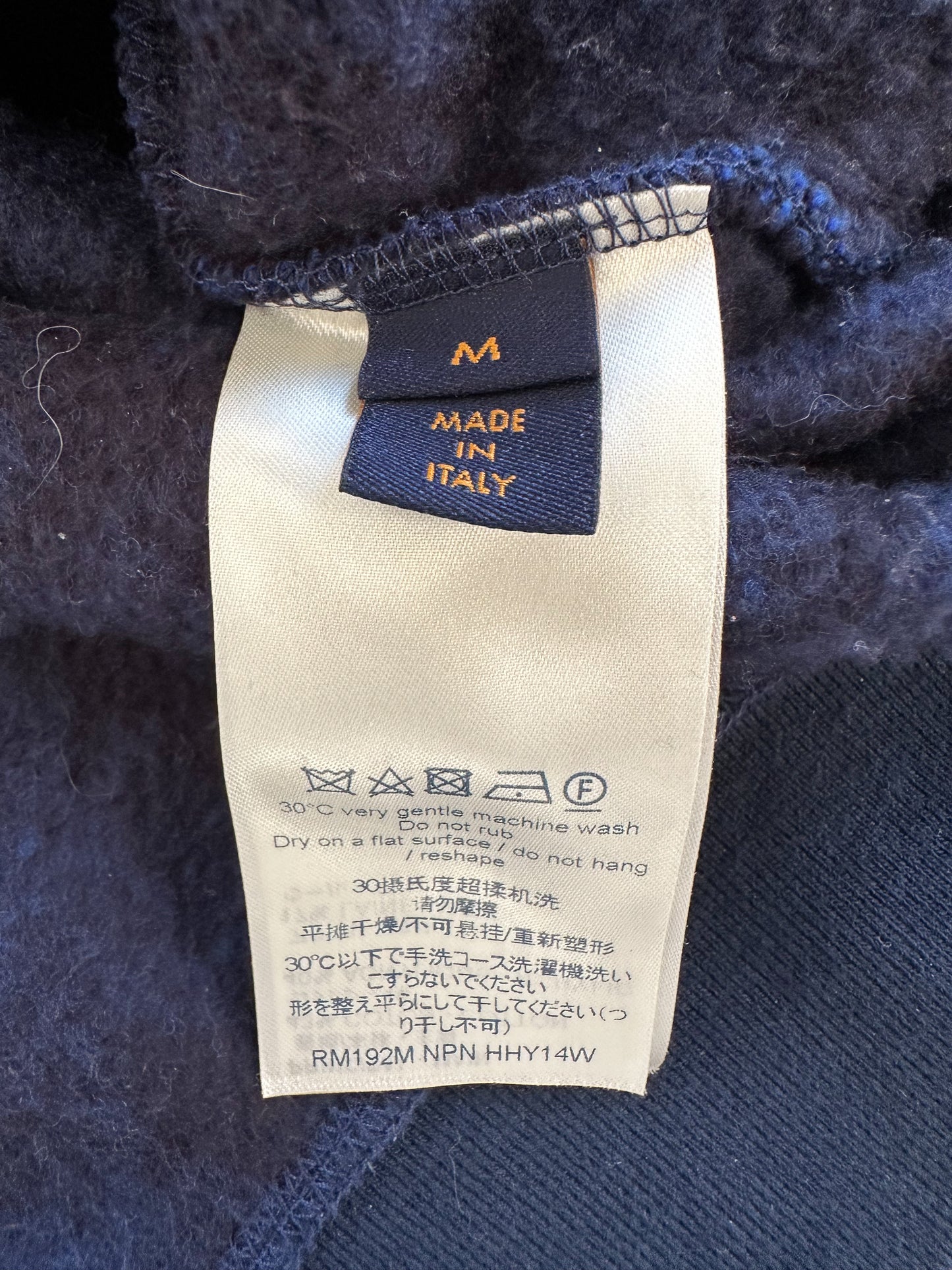 Louis Vuitton Blue Monogram Jacquard Sweater