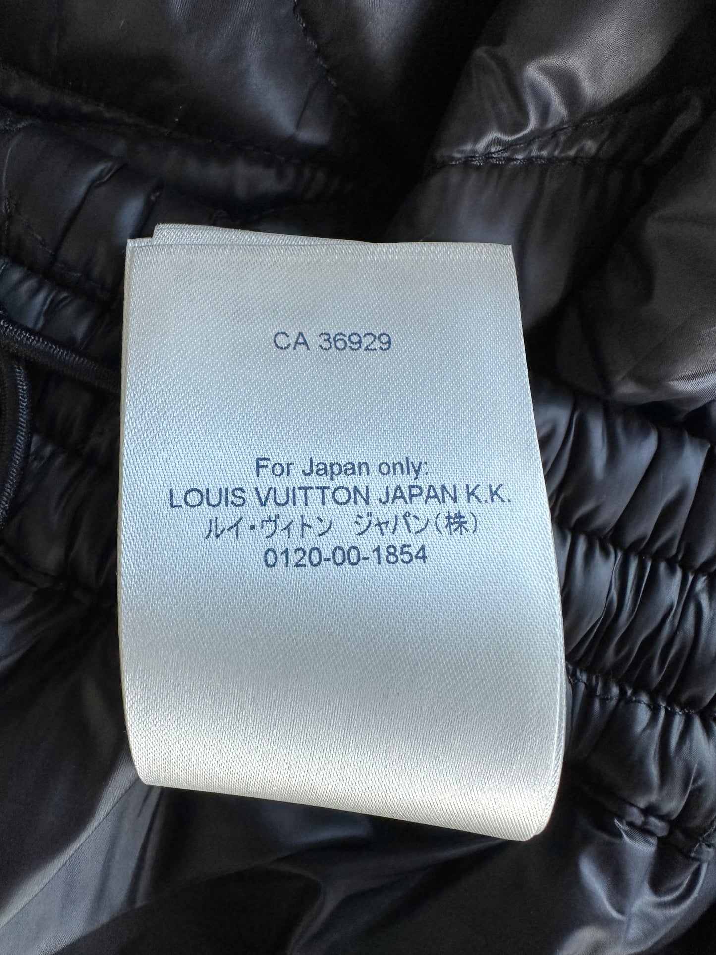 Louis Vuitton Black Flower Monogram Quilted Trackpants