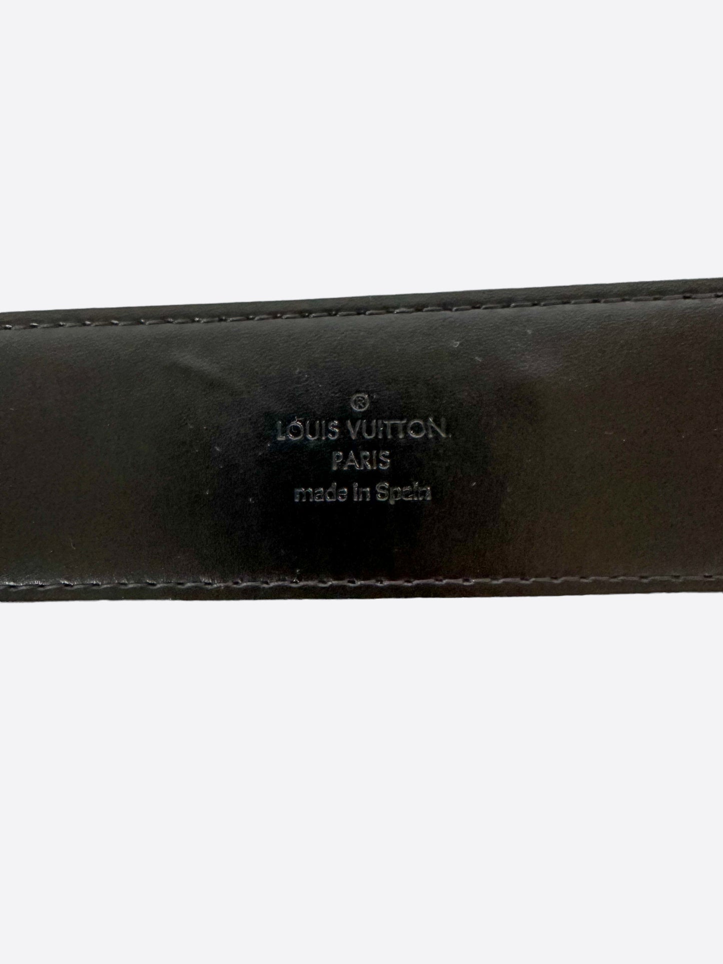 Louis Vuitton Damier Graphite 40MM Belt