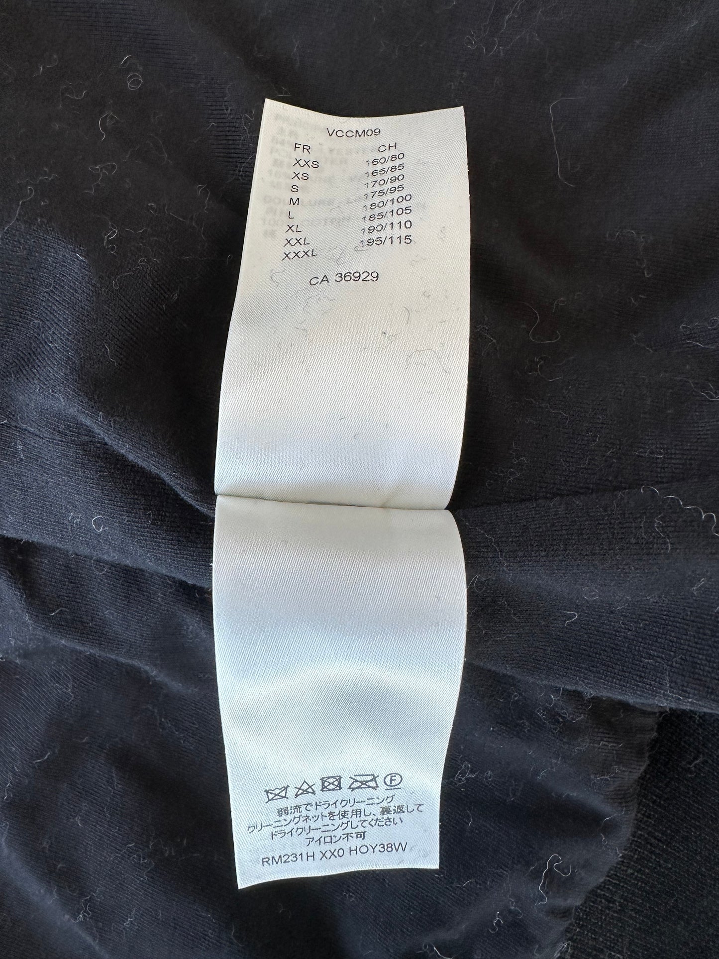 Louis Vuitton Yayoi Kusama Black & White Polka Dot Fleece Jacket