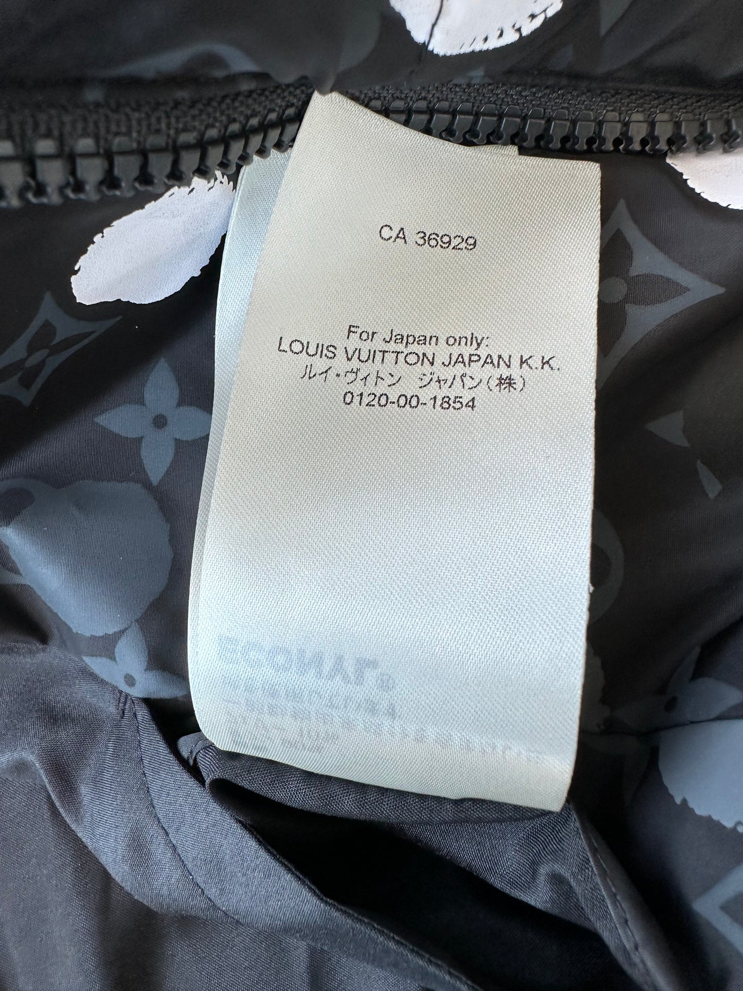 Louis Vuitton Yayoi Kusama Black Polka Dot Monogram Puffer Jacket