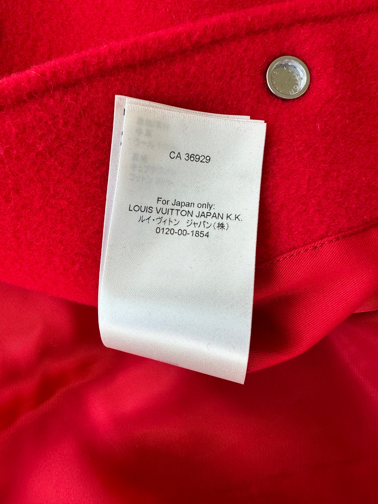 Louis Vuitton Yayoi Kusama Red & White Varsity Jacket