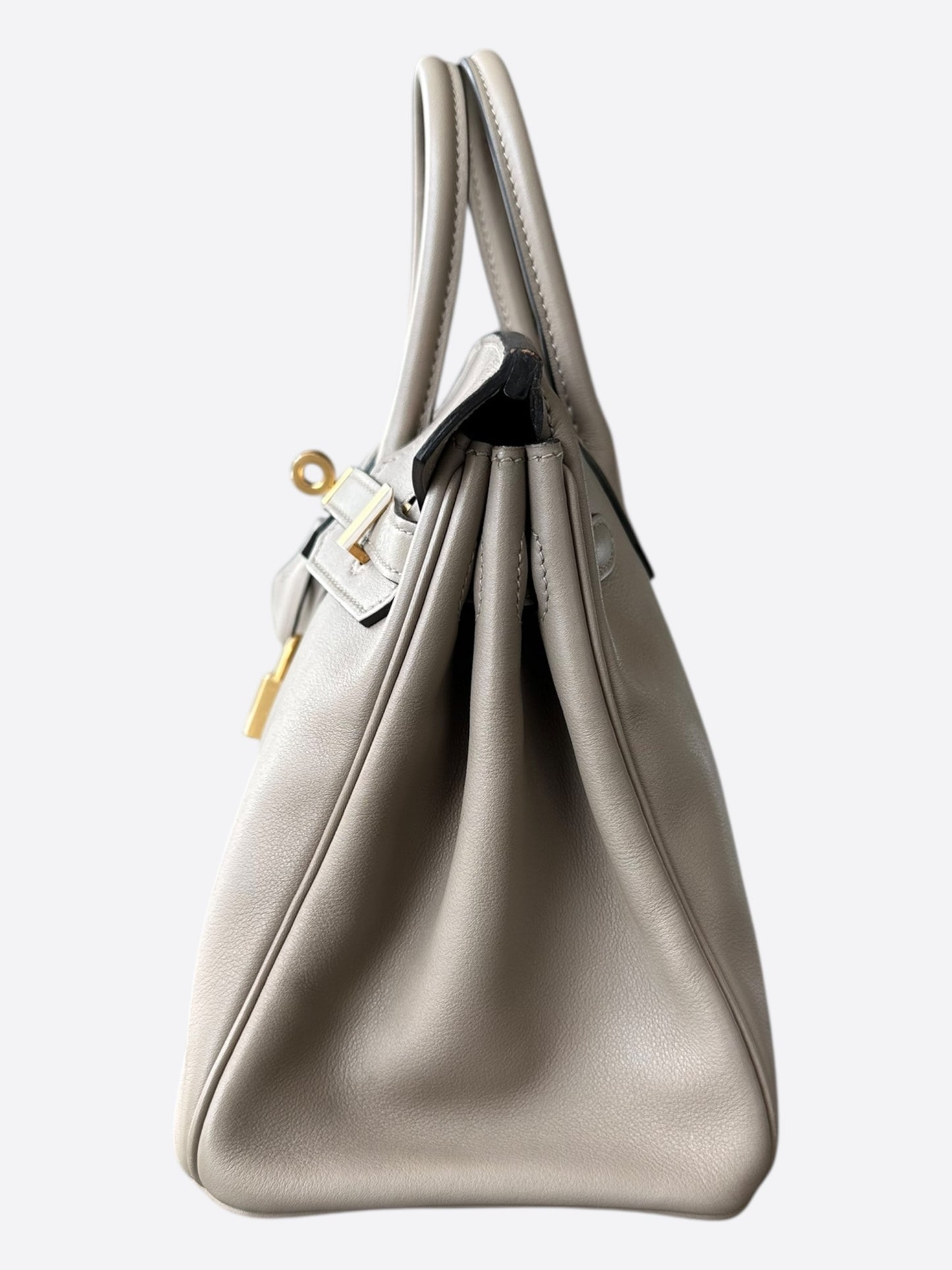 Hermes Grey Swift Birkin 25