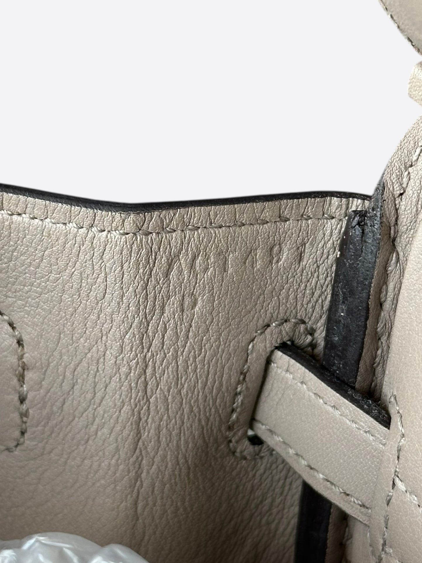 Hermes Grey Swift Birkin 25