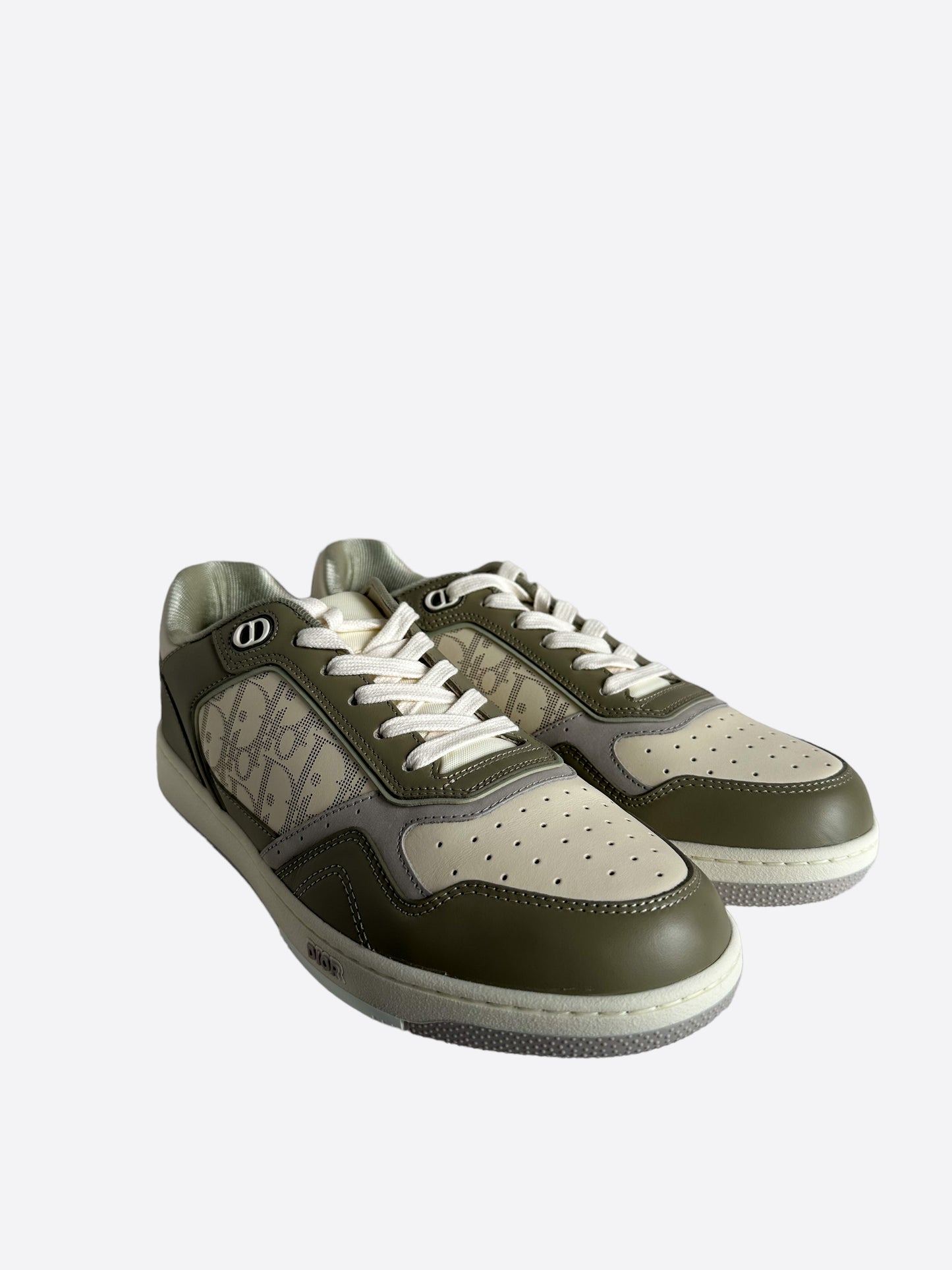 Dior Olive Oblique B27 Sneakers
