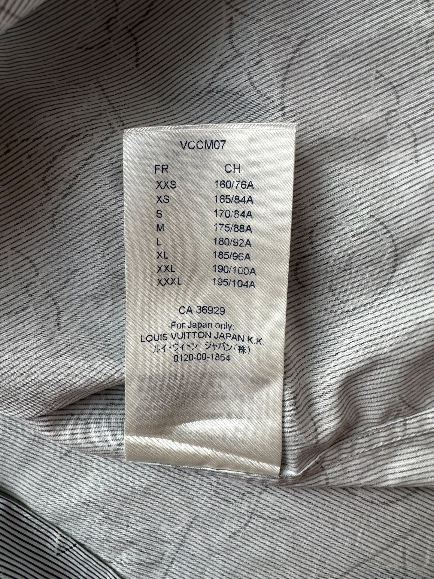 Louis Vuitton Grey Monogram Button Up Shirt