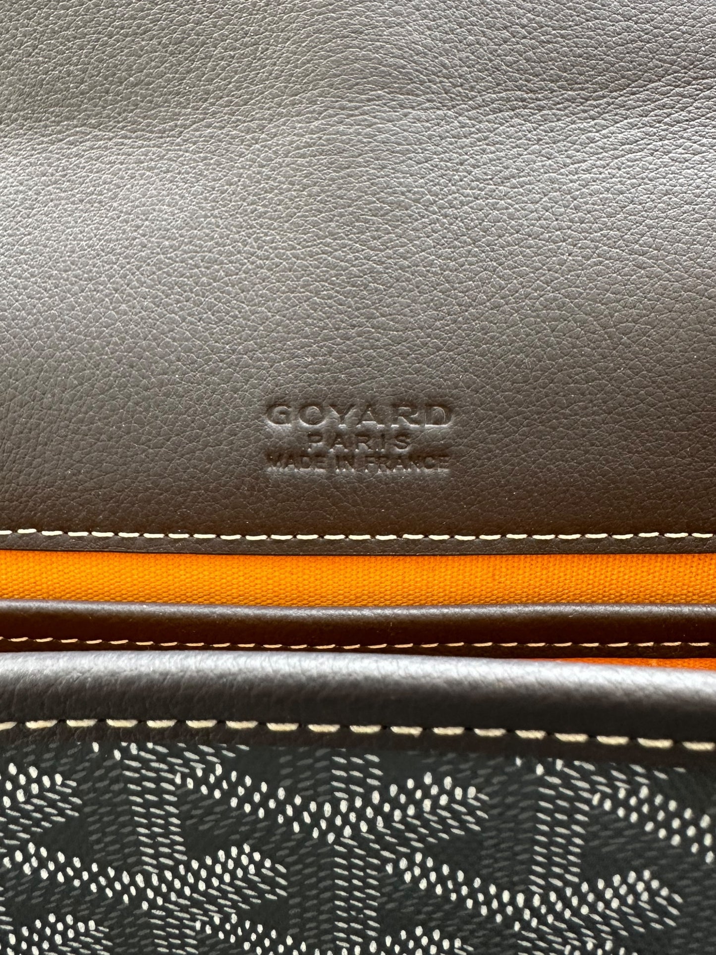 Goyard Grey Belvedere Messenger Bag