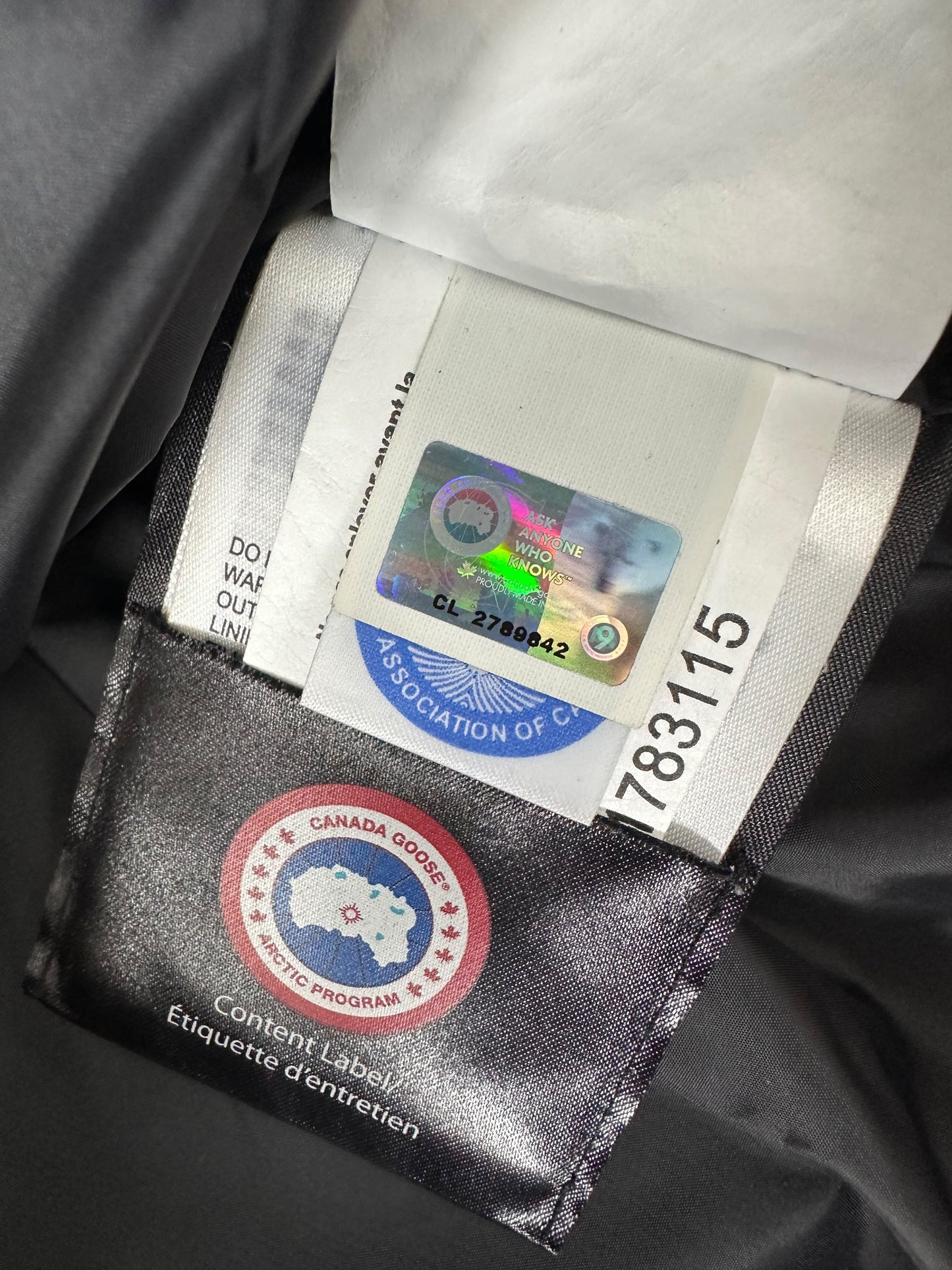 Canada Goose Black Macmillan Men's Jacket