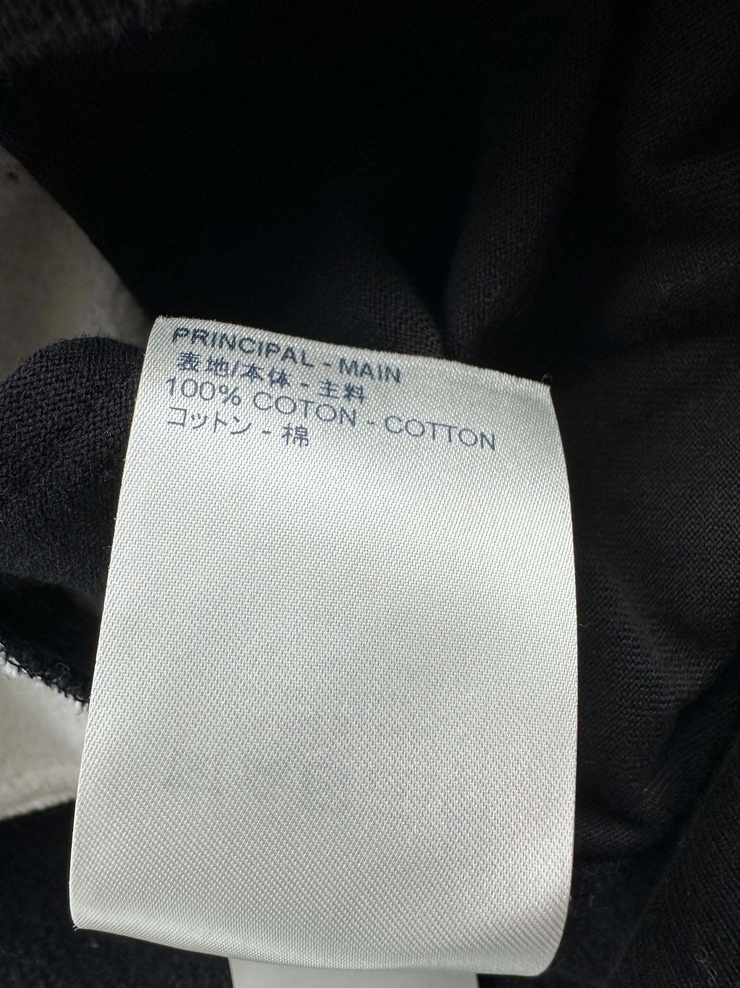 Louis Vuitton Black Grey & White Monogram Circle Cut Hoodie