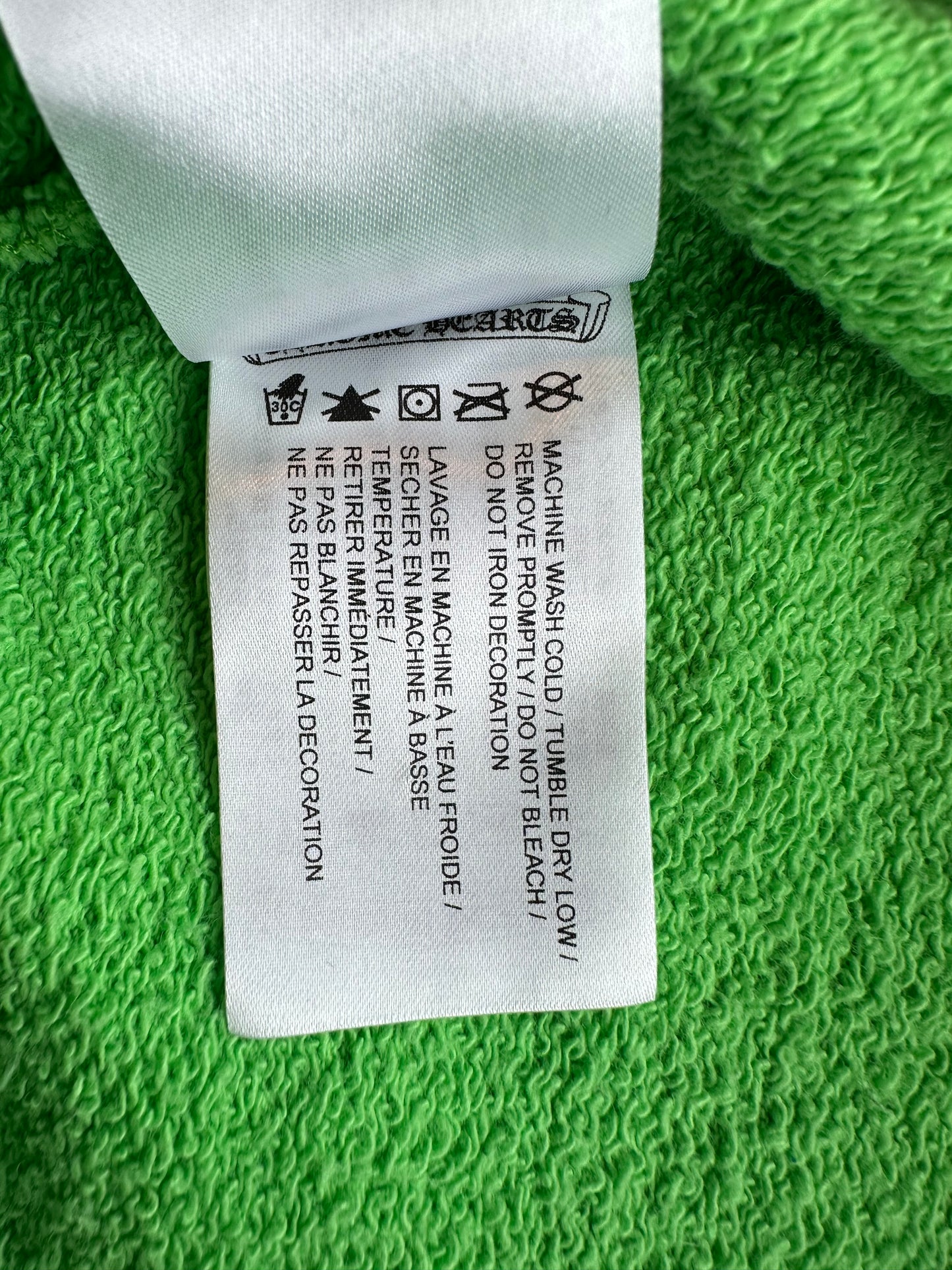 Chrome Hearts Green Sex Records Logo Sweater