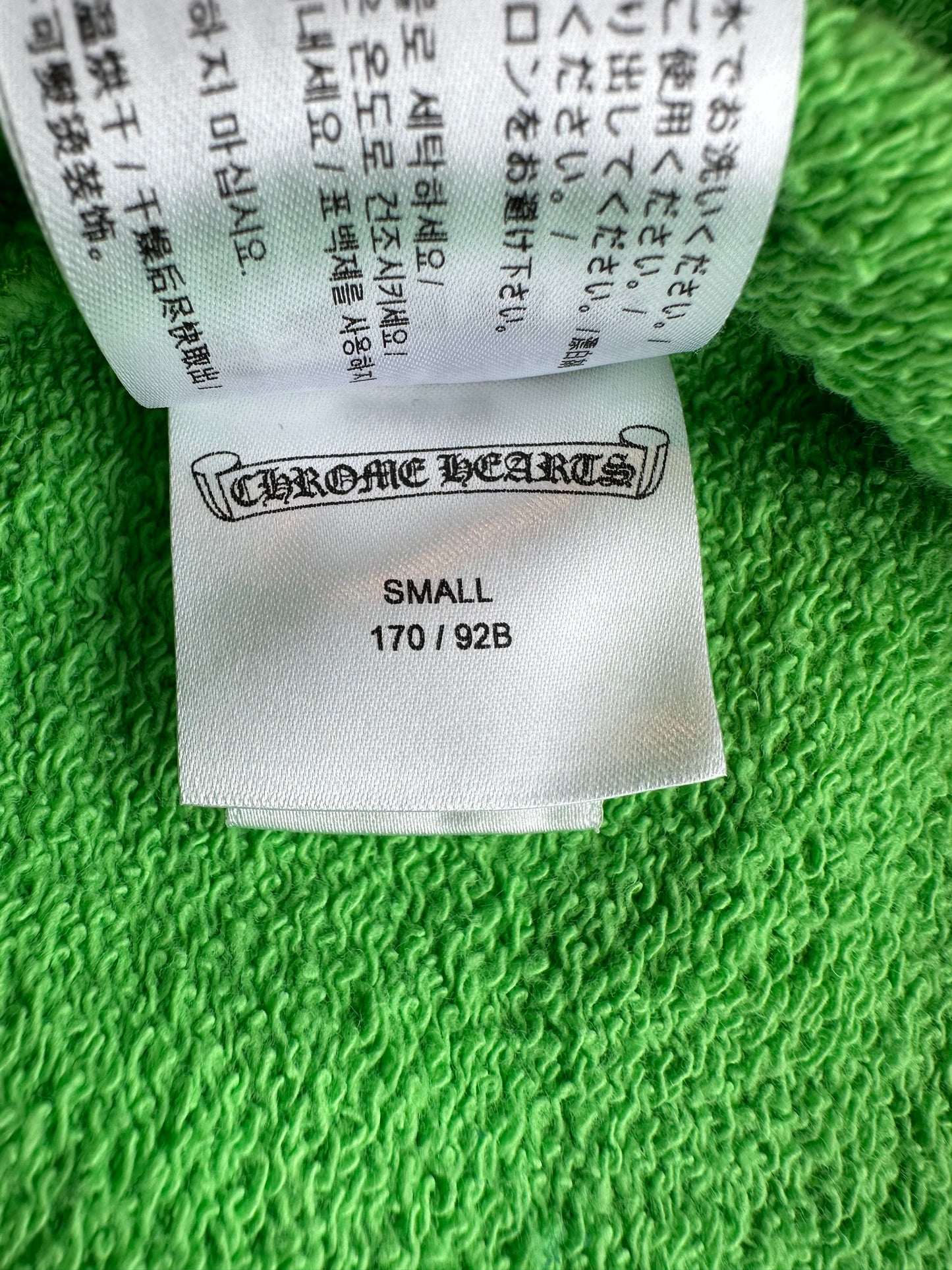 Chrome Hearts Green Sex Records Logo Sweater
