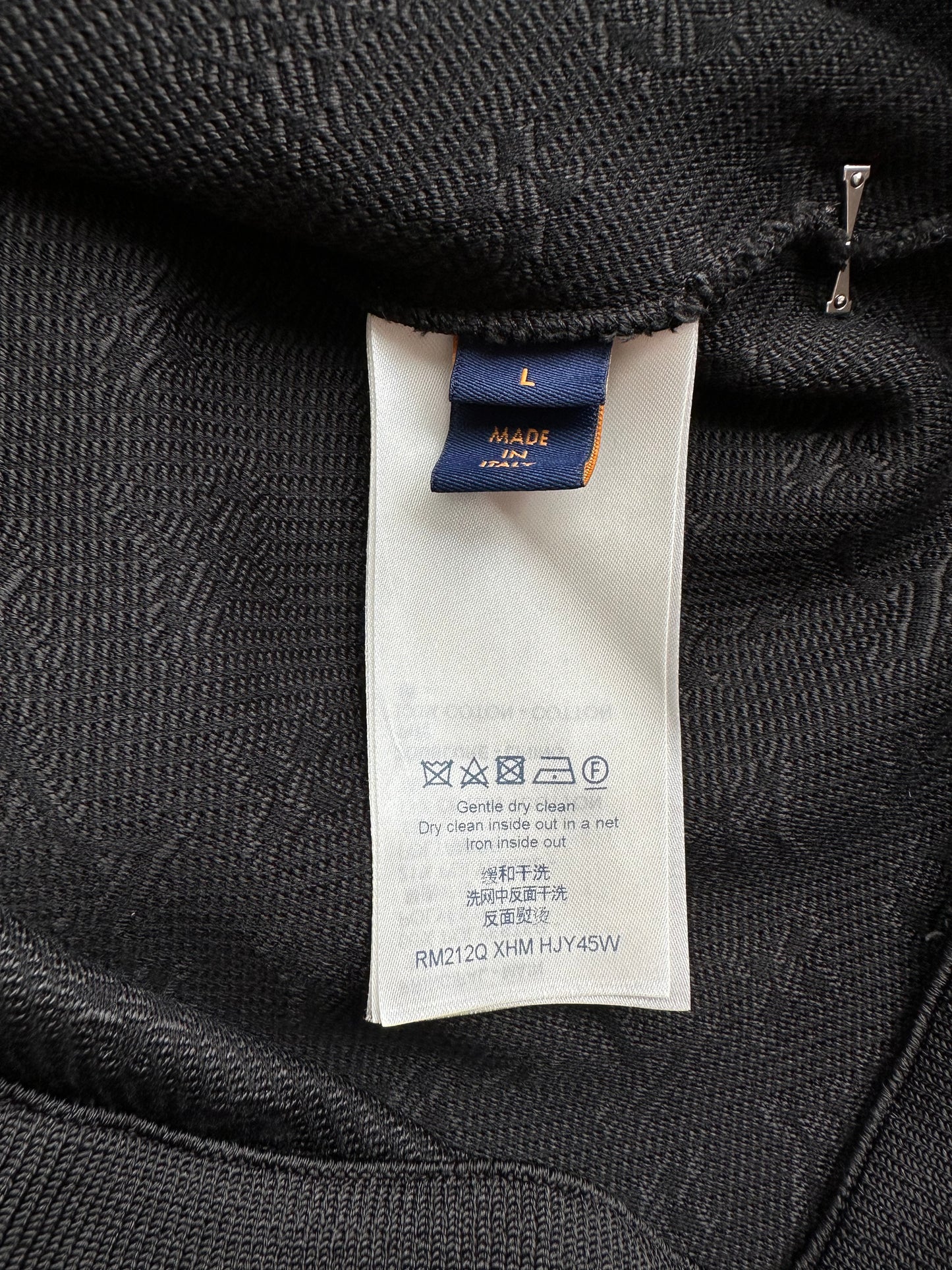 Louis Vuitton Black Monogram Track jacket