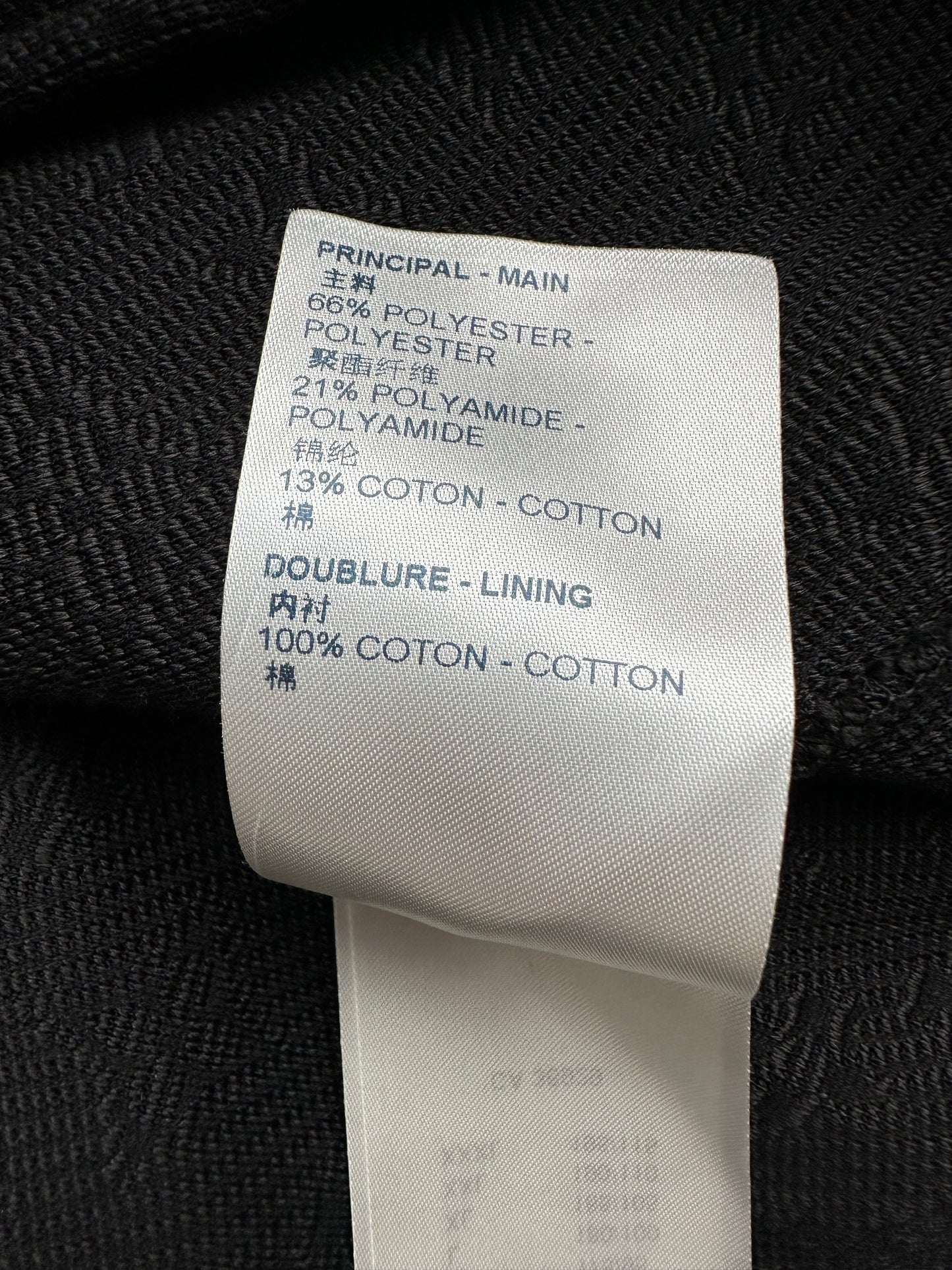 Louis Vuitton Black Monogram Track jacket