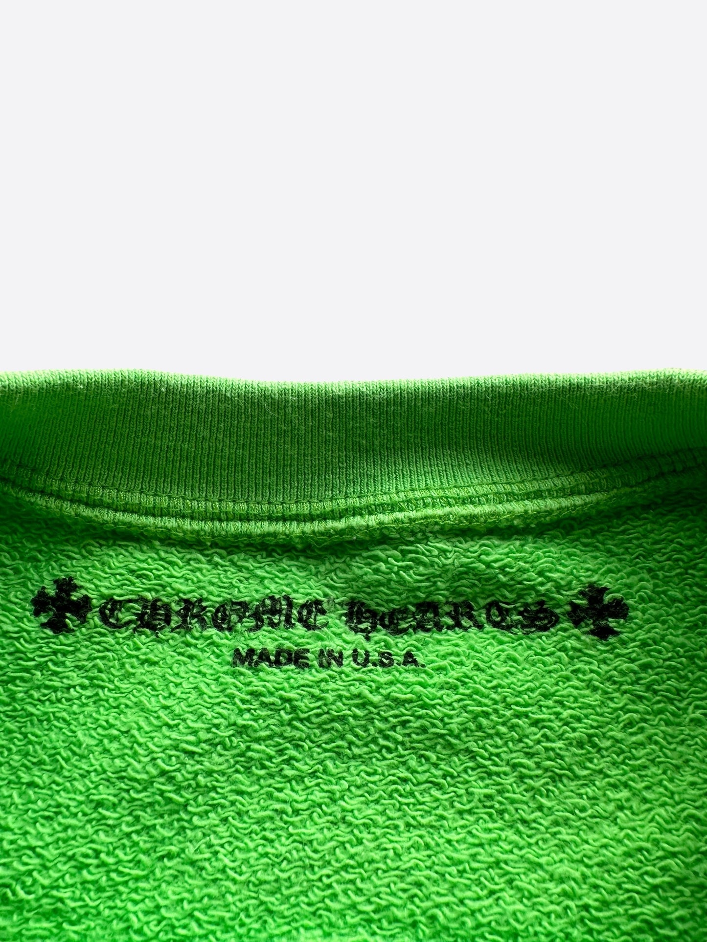 Chrome Hearts Green Sex Records Logo Sweater