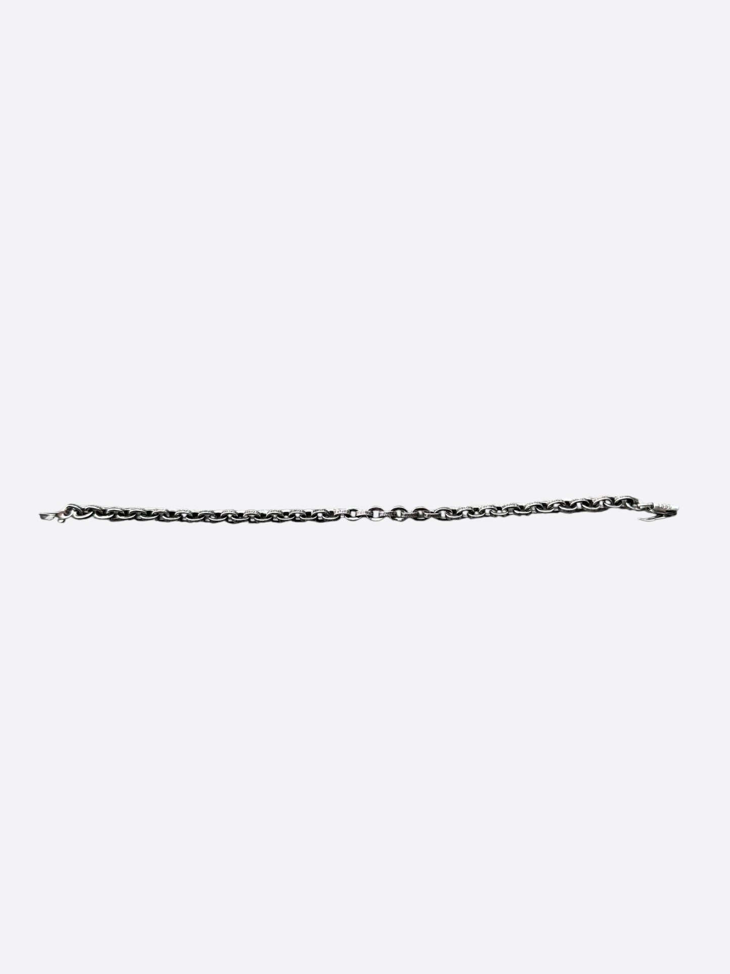 Chrome Hearts Silver Paperchain Bracelet