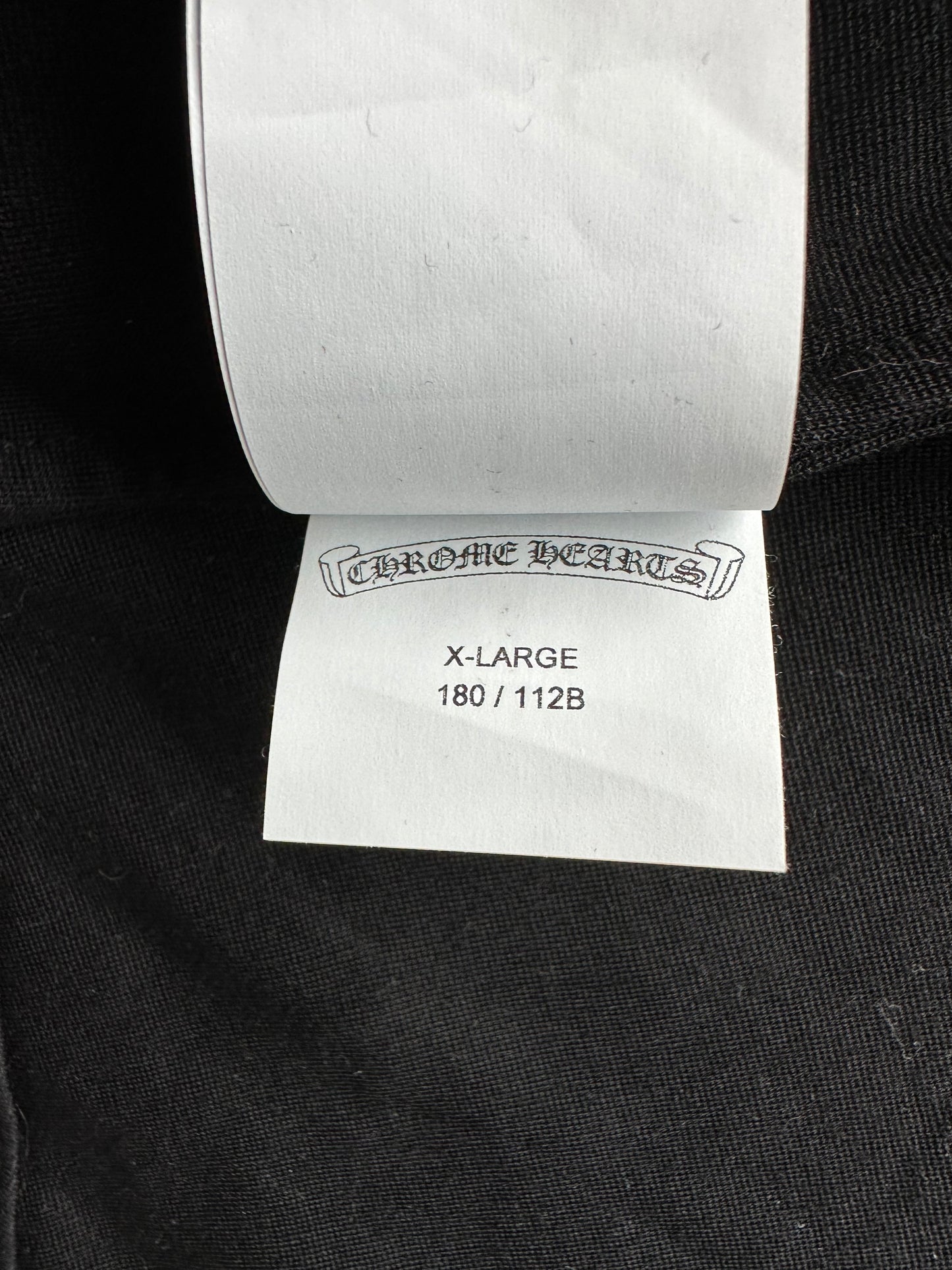 Chrome Hearts Matty Boy Black Chomper Track Jacket