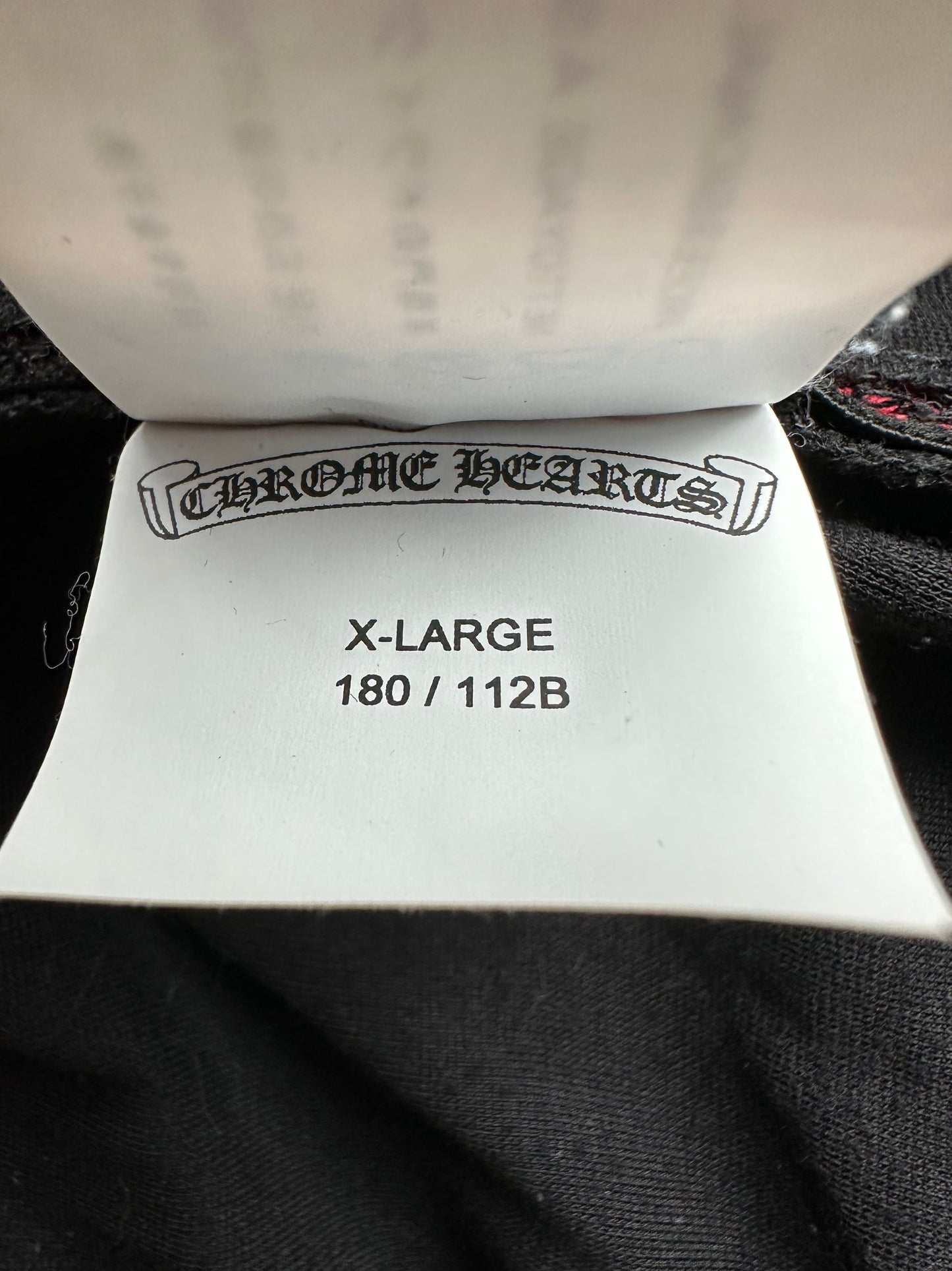 Chrome Hearts Matty Boy Black Chomper Trackpants