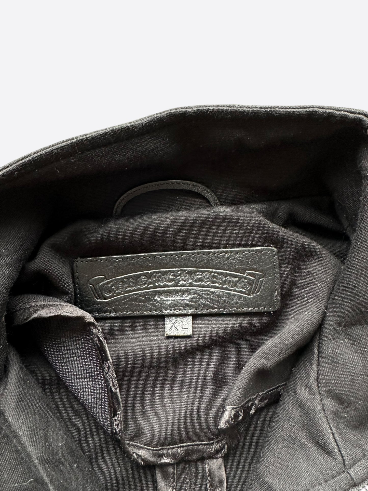 Chrome Hearts Matty Boy Black Chomper Track Jacket
