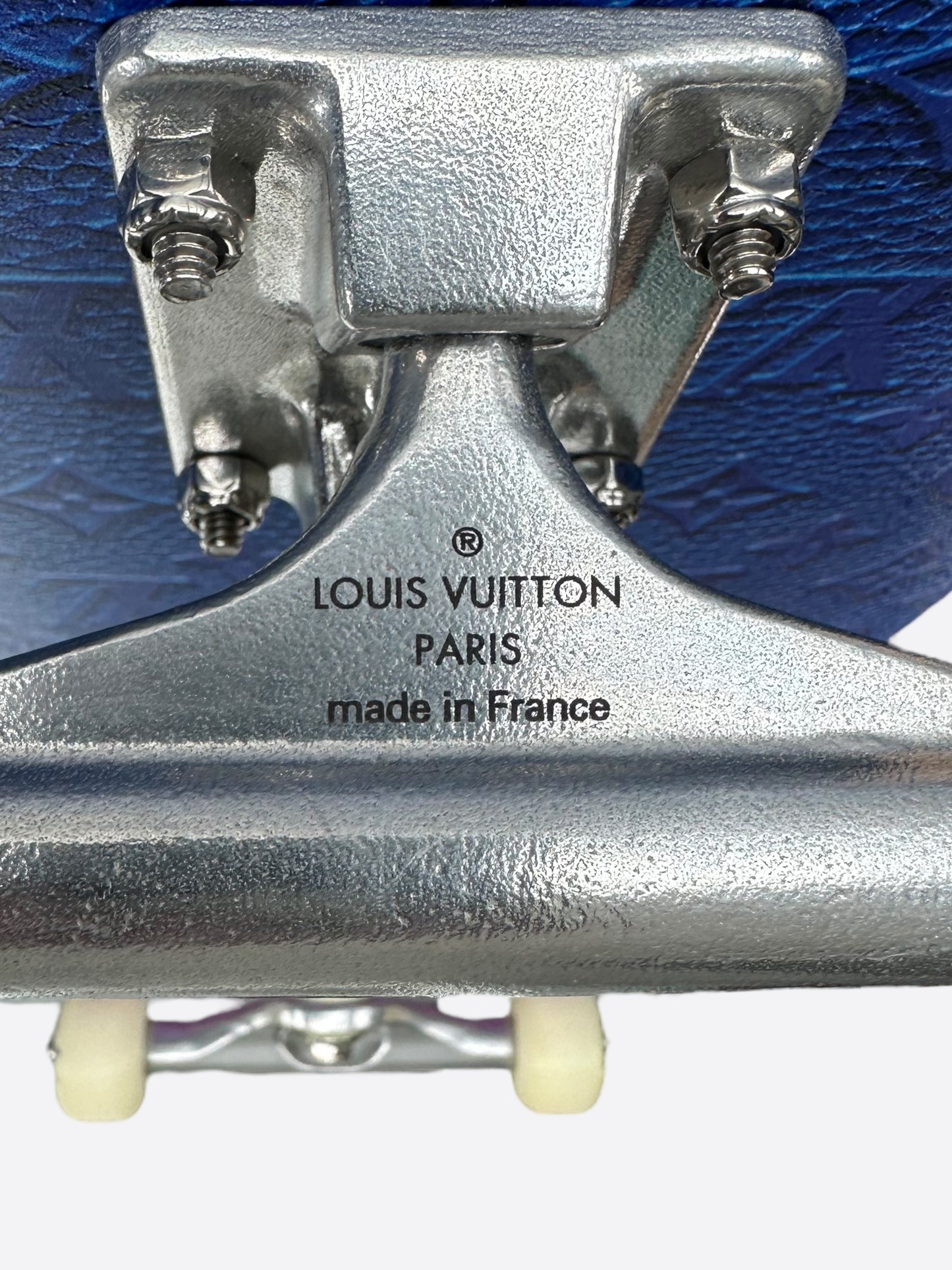 Louis Vuitton Pink & Blue Illusion Monogram Skateboard