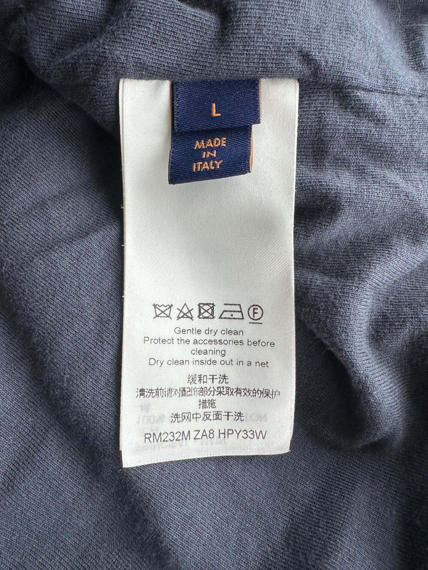 Louis Vuitton Blue Pointillism Monogram Zip Up Hoodie 1