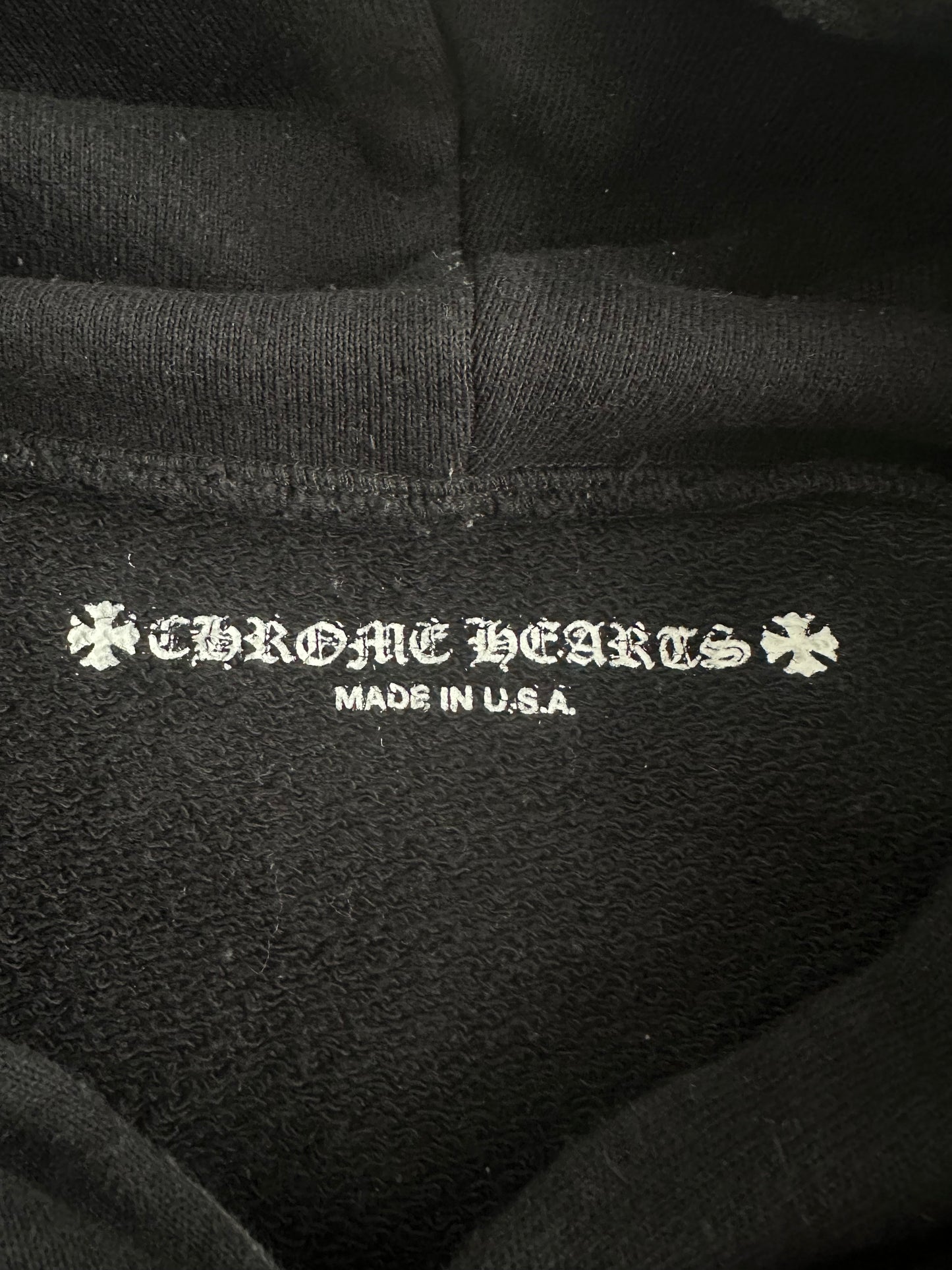 Chrome Hearts Black Matty Boy Chomper Hoodie