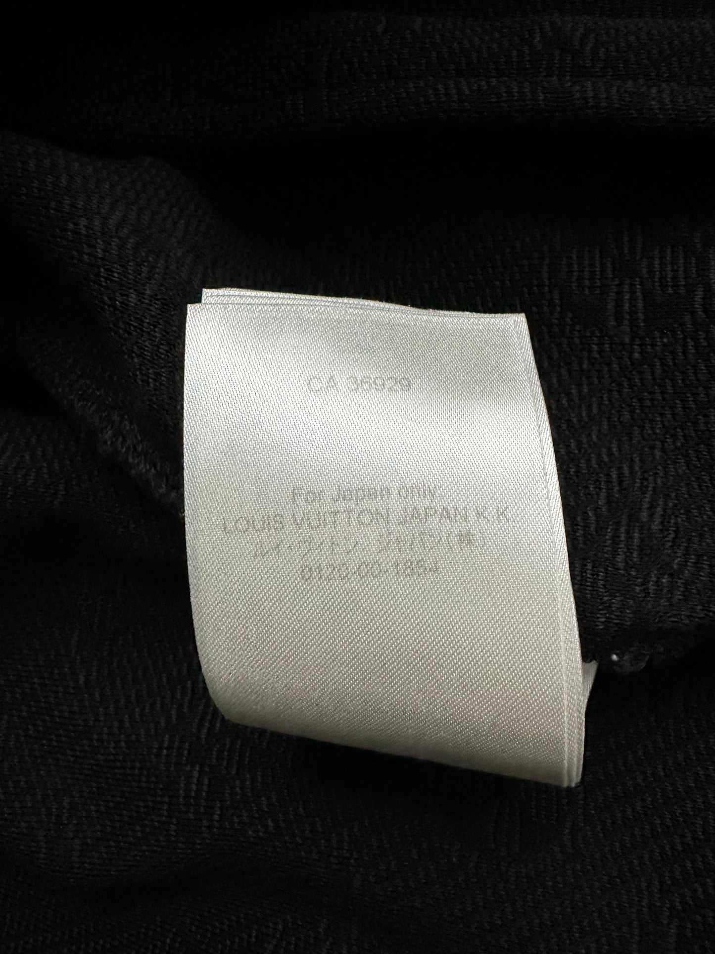 Louis Vuitton Black Monogram Track Jacket