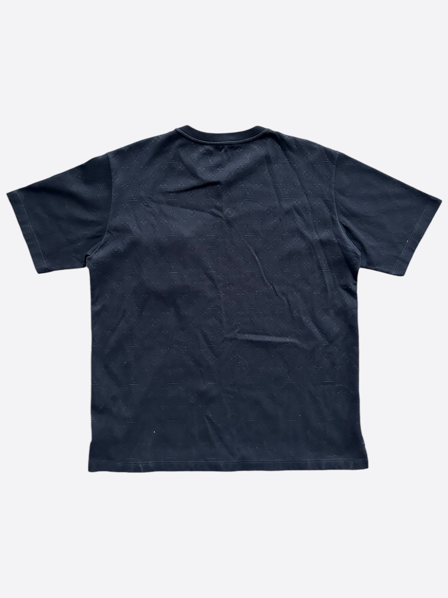 Louis Vuitton Navy Monogram Pocket T-Shirt