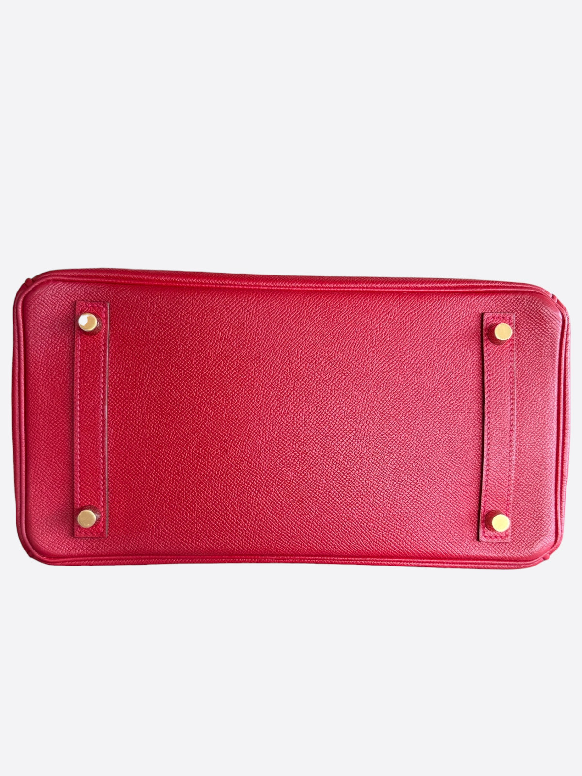 Hermes Rouge Casaque Epsom & Gold Hardware Birkin 30