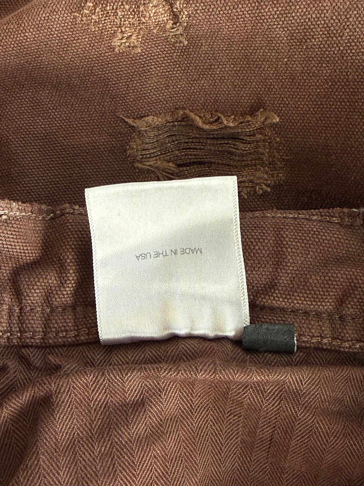 Enfants Riches Deprimes Brown Distressed Carpenter Pants