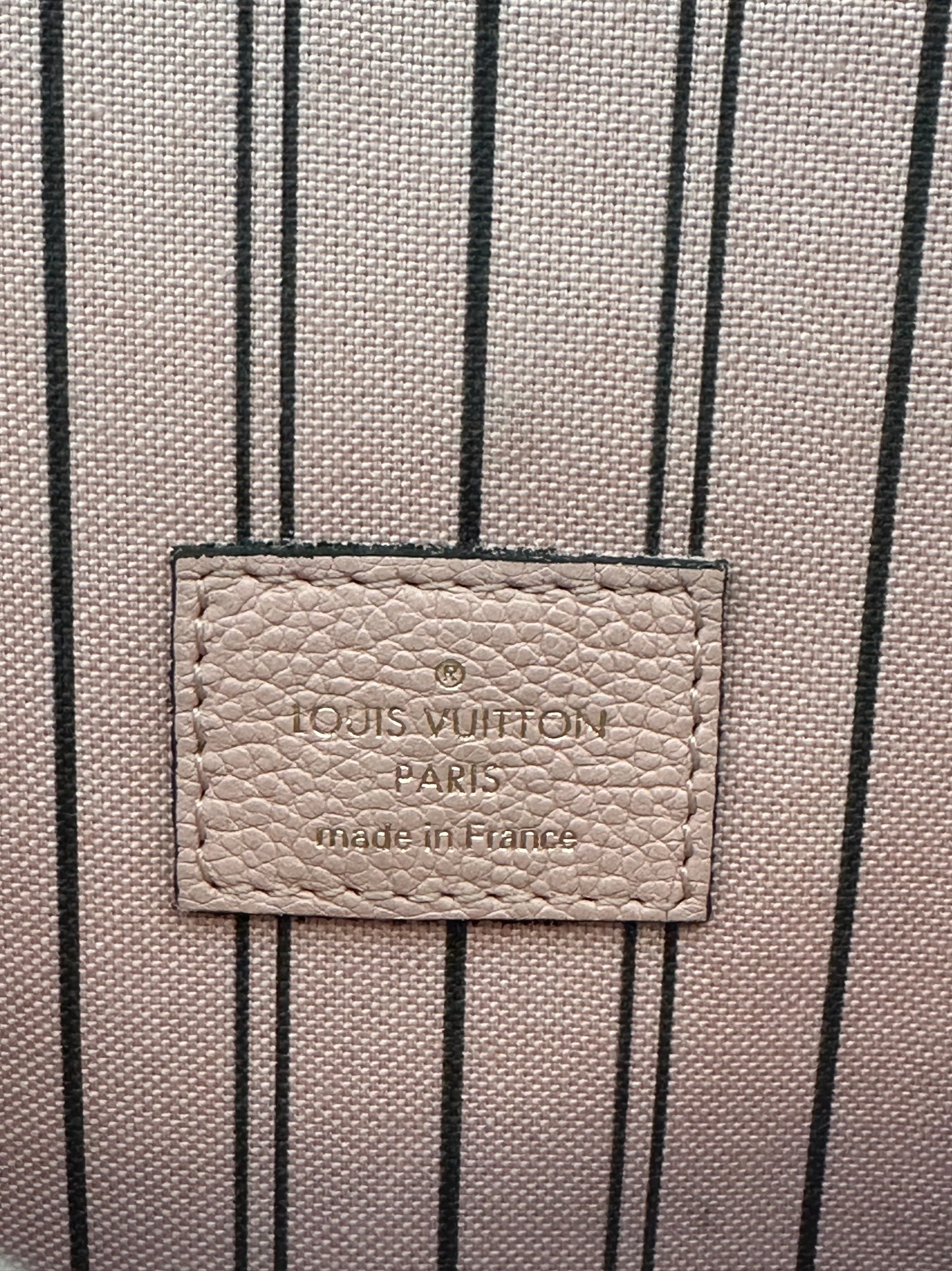 Louis Vuitton Pink Monogram Empreinte Pochette Metis