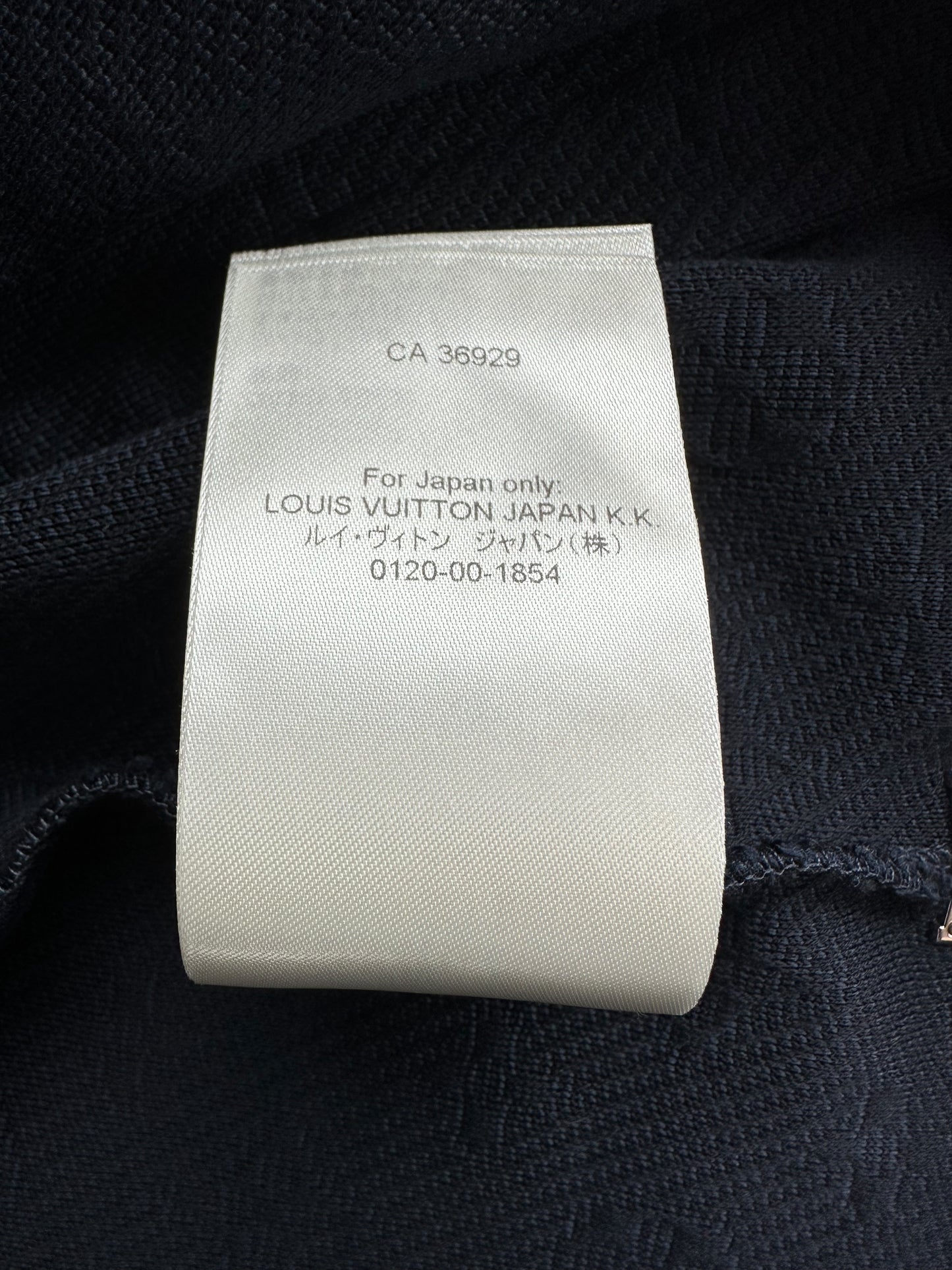 Louis Vuitton Navy Monogram Track jacket