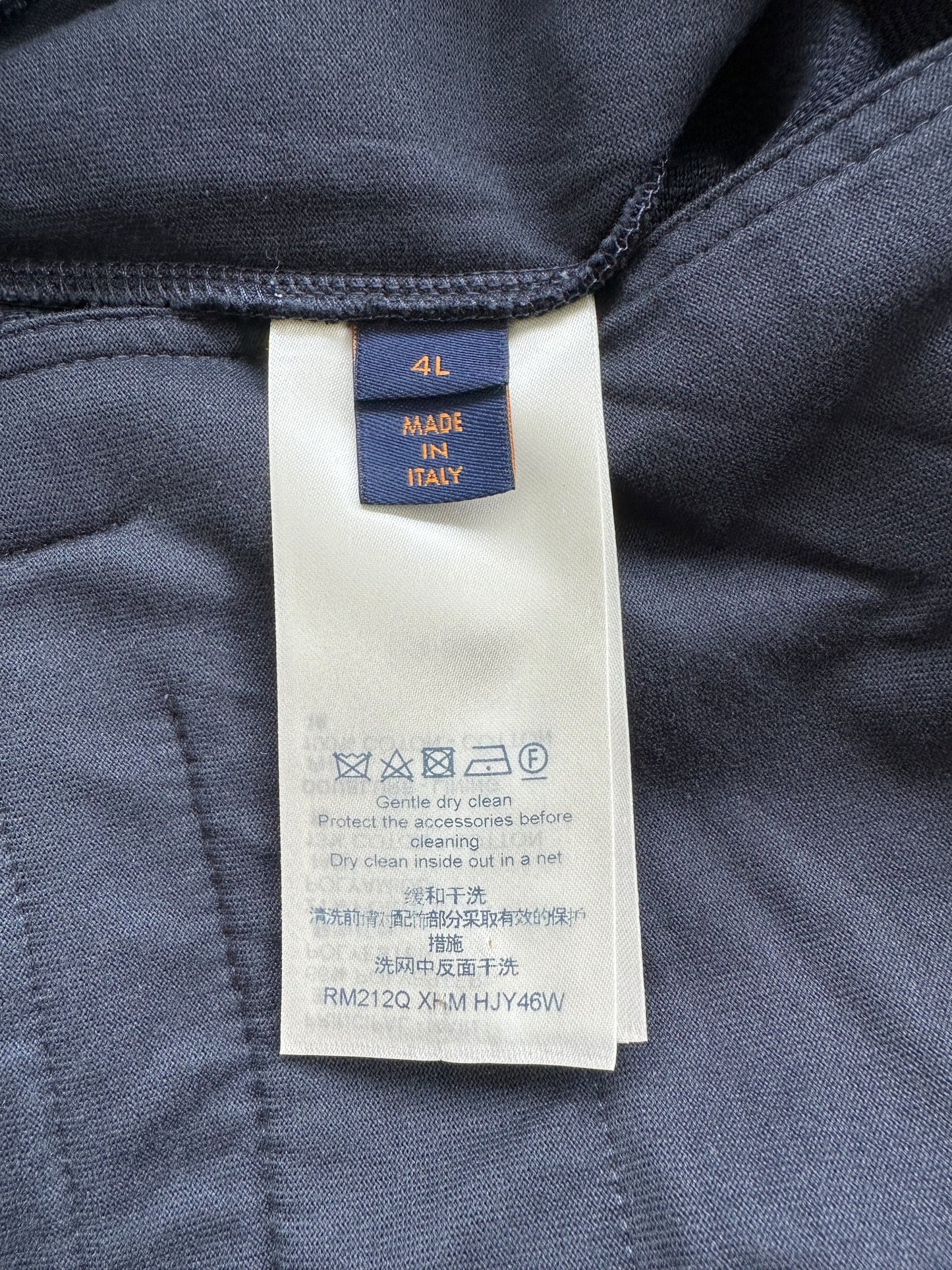 Louis Vuitton Navy Monogram Trackpants