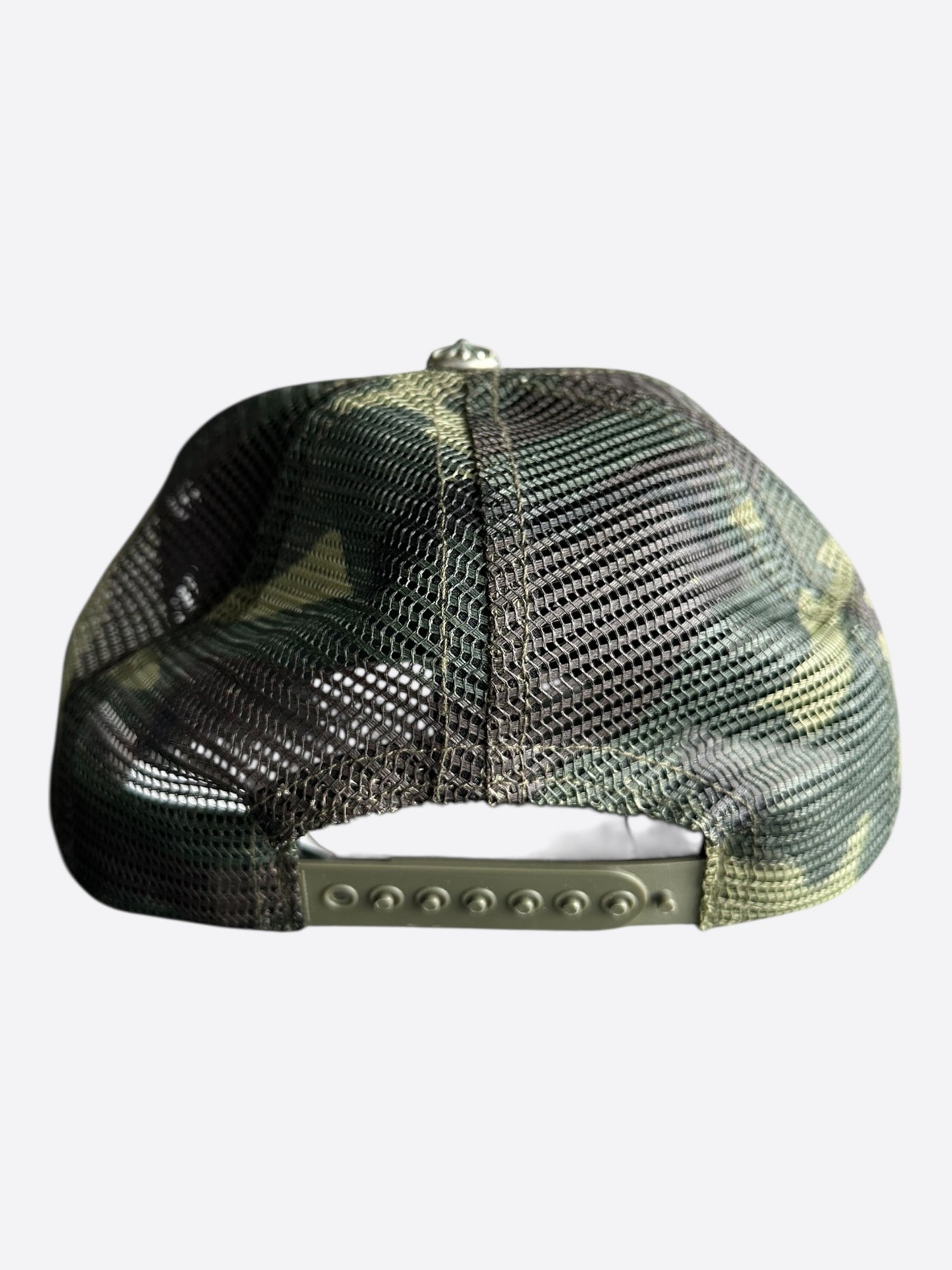 Chrome Hearts Green Camouflage Trucker Hat