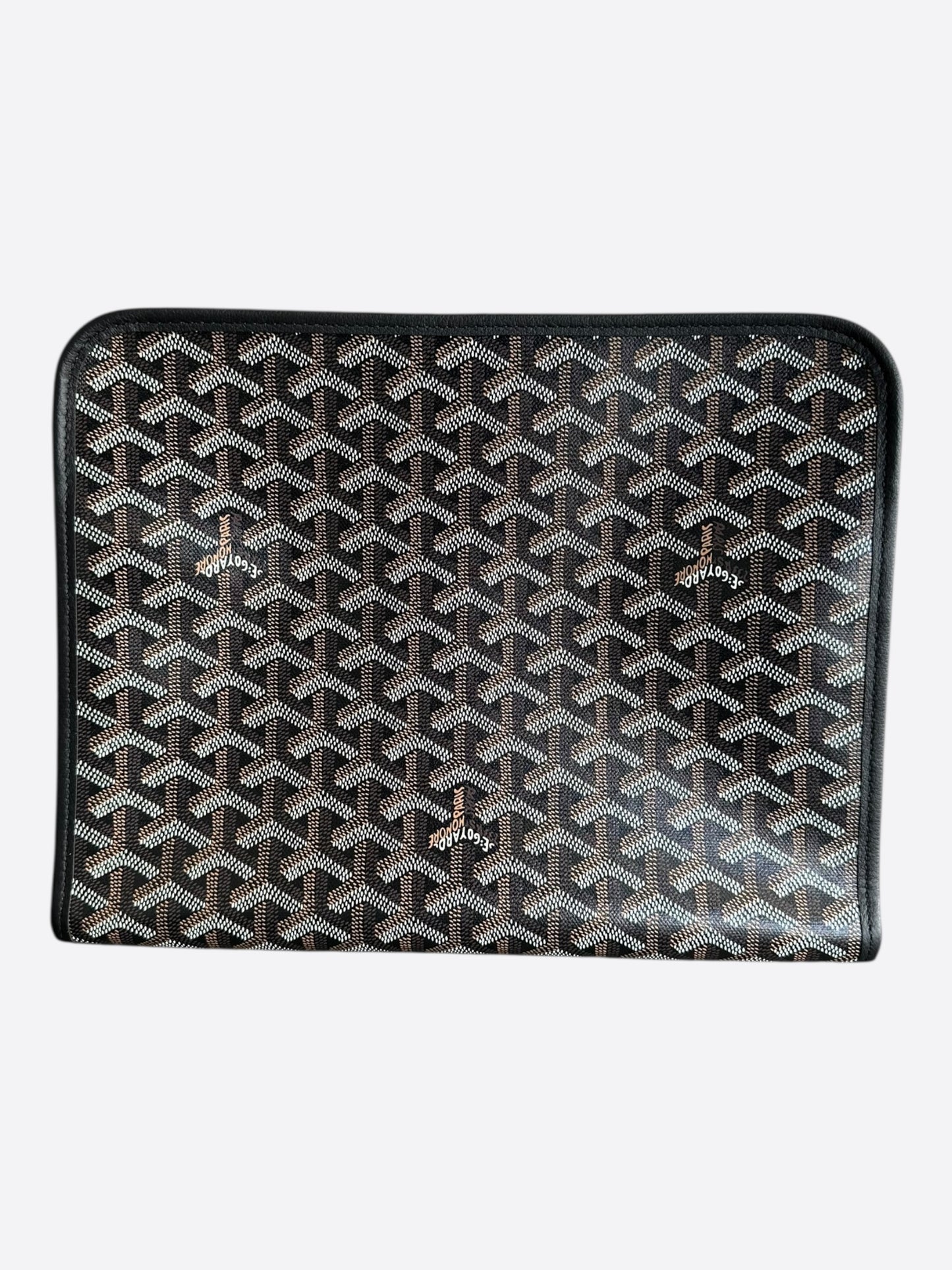 Goyard Black Jouvence GM Toiletry Bag