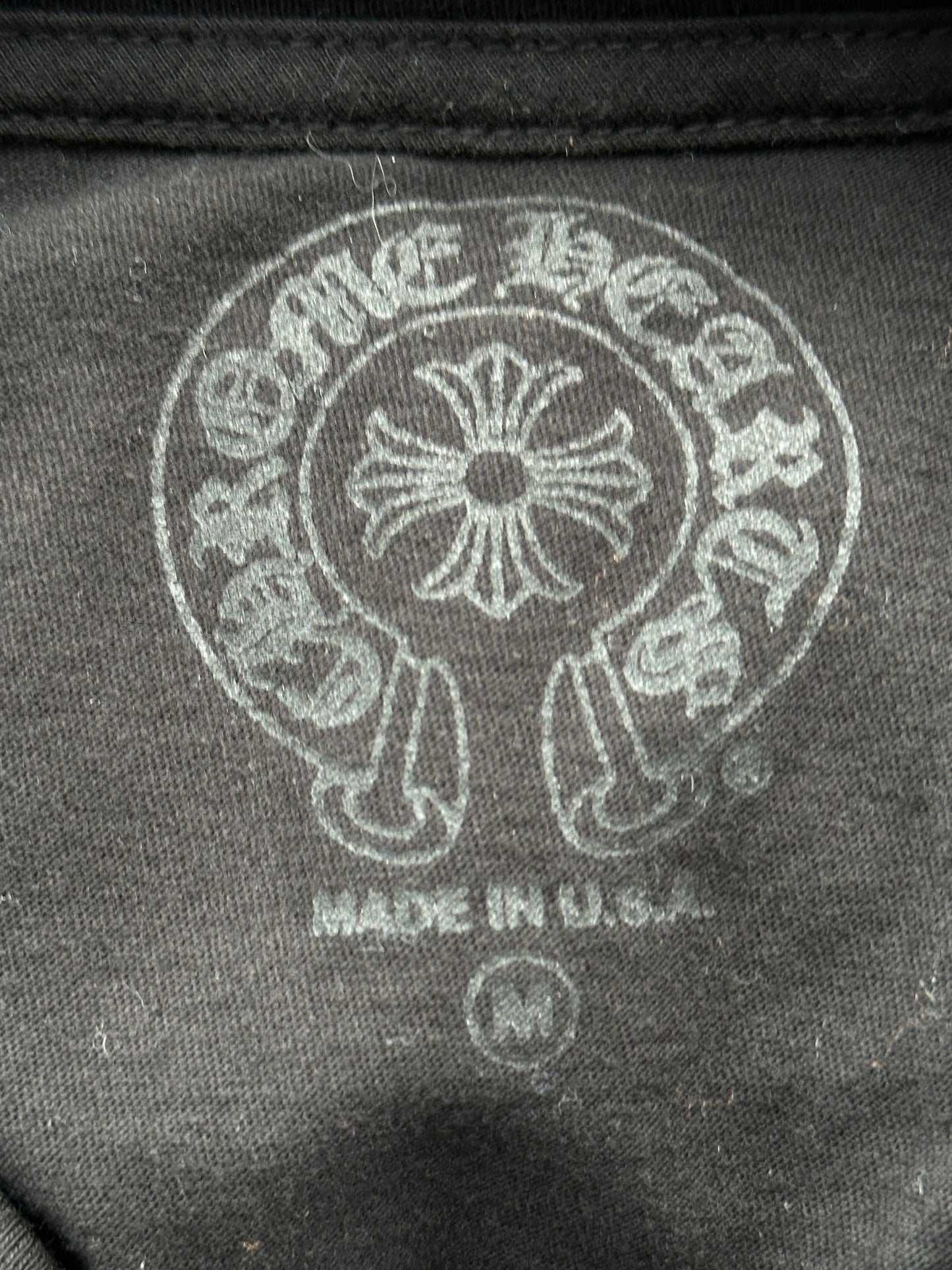 Chrome Hearts Machester Exclusive Horseshoe Logo T-Shirt