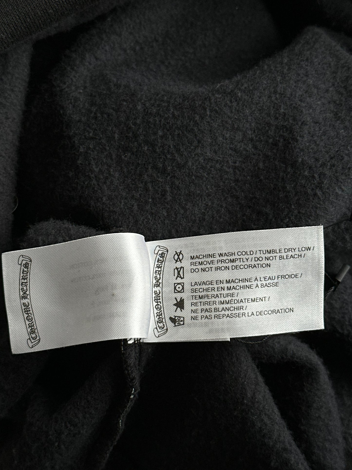 Chrome Hearts Black & Multicolor Stencil Hoodie