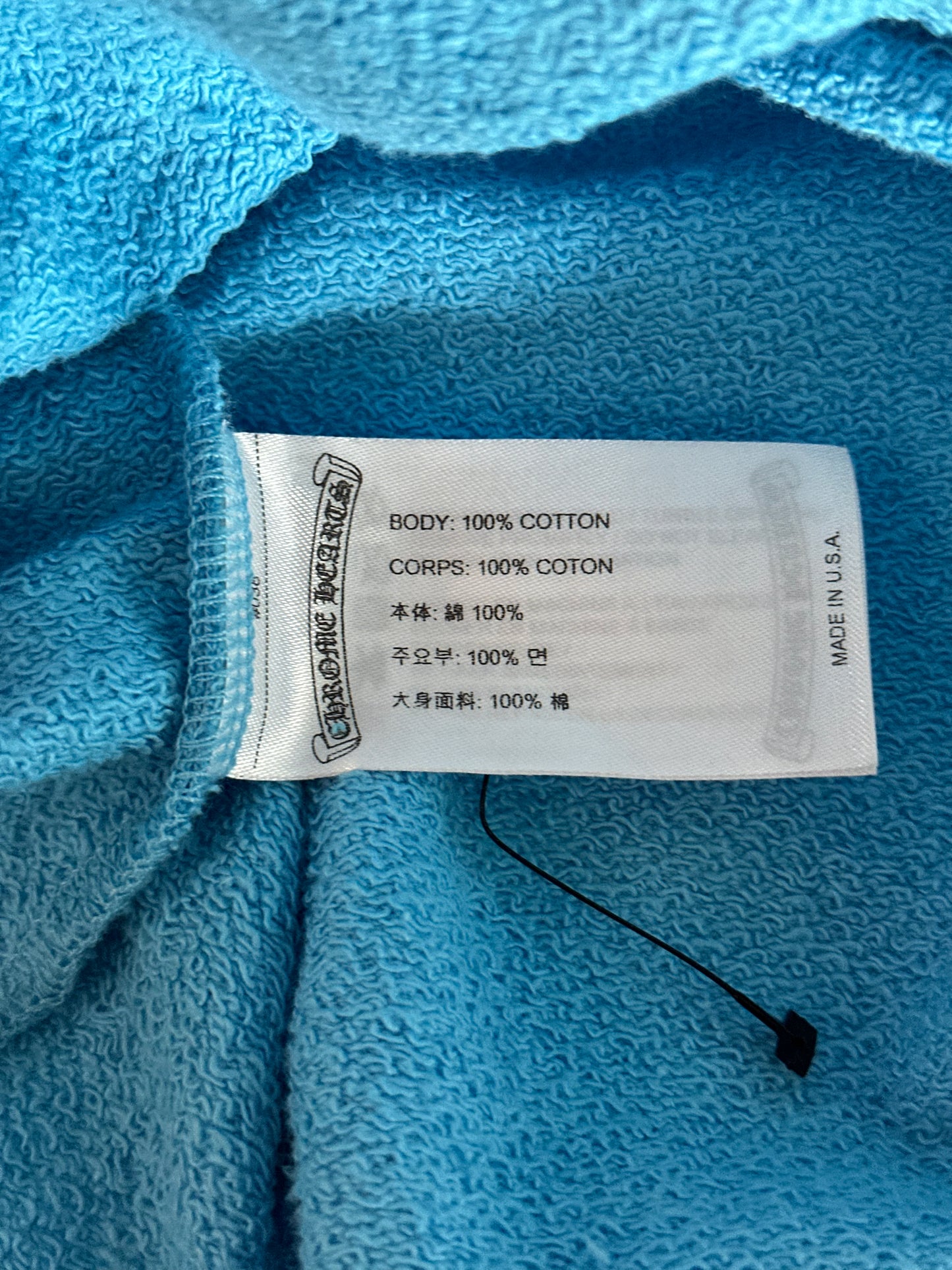 Chrome Hearts Matty Boy Blue Brand New Hoodie