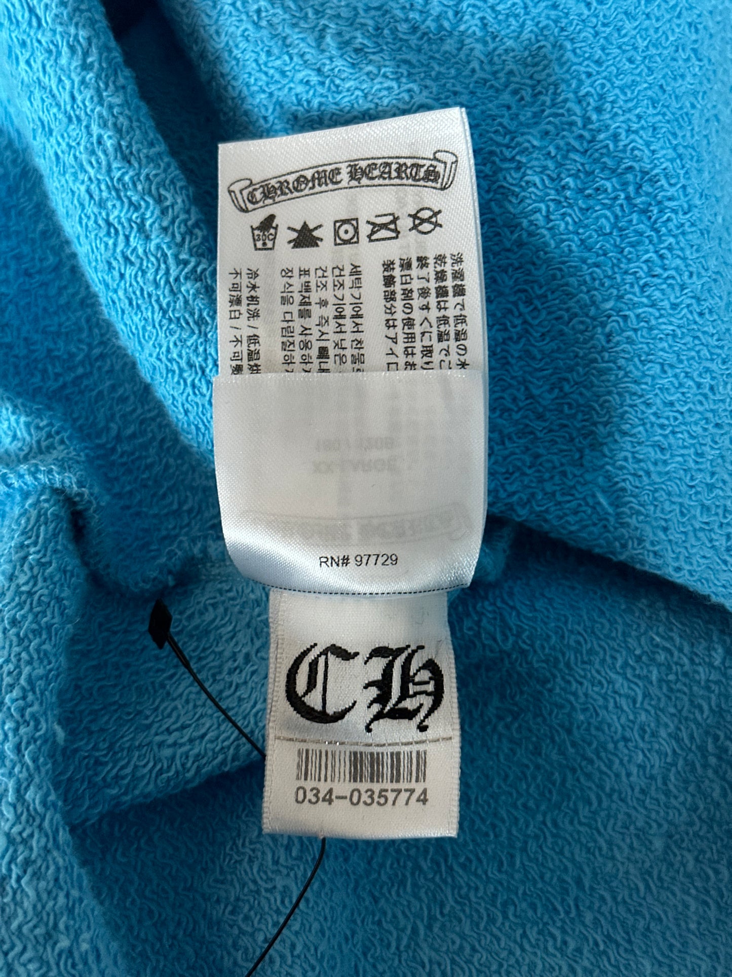 Chrome Hearts Matty Boy Blue Brand New Hoodie