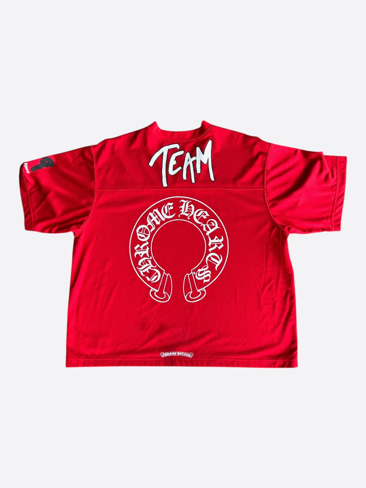 Chrome Hearts Matty Boy Red Form Mesh Jersey T-Shirt