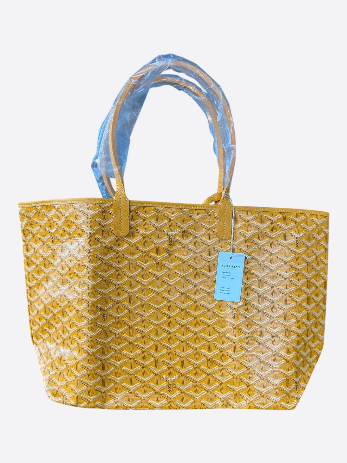 Goyard Yellow St. Louis Tote Bag
