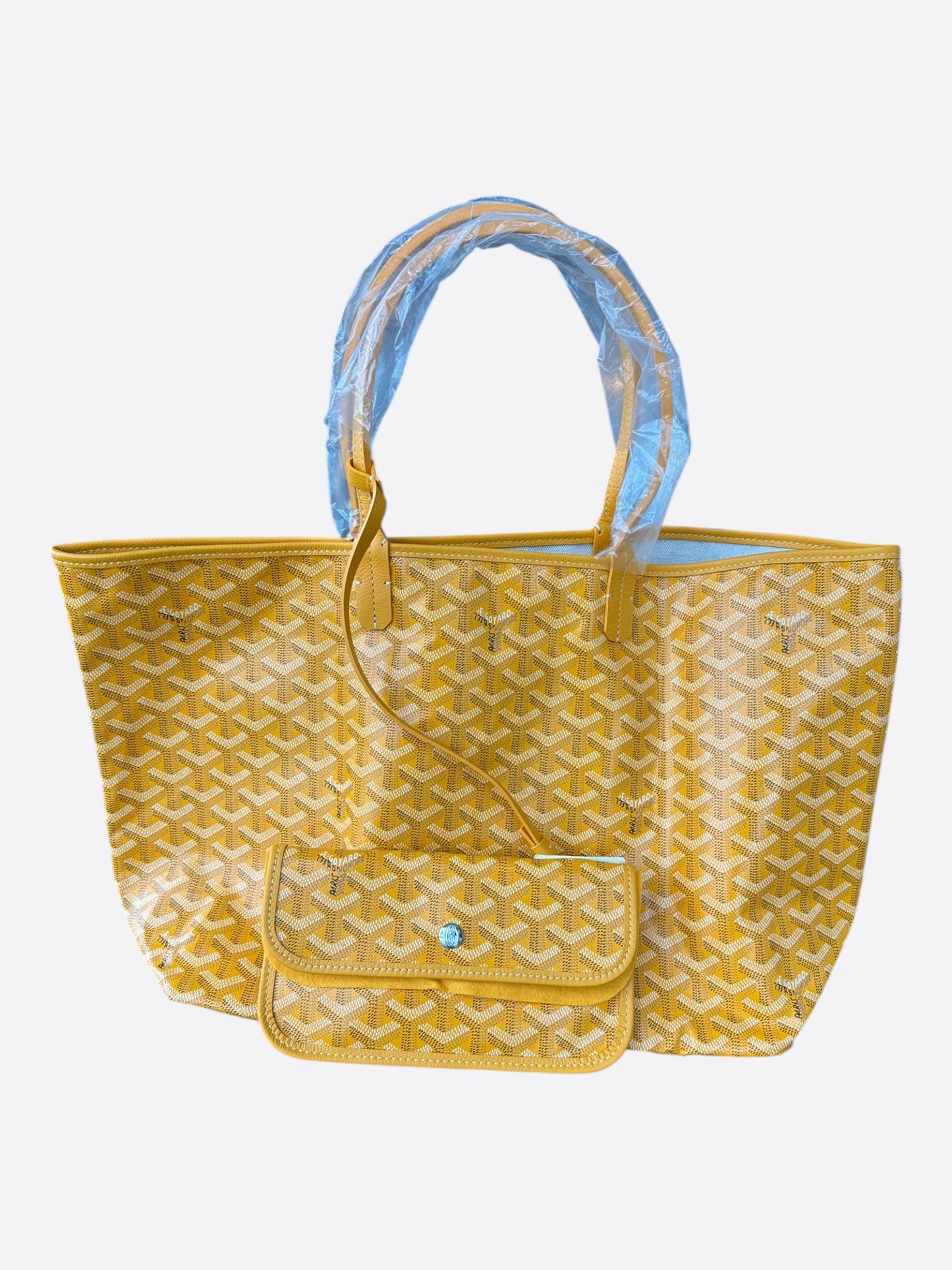 Goyard Yellow St. Louis Tote Bag