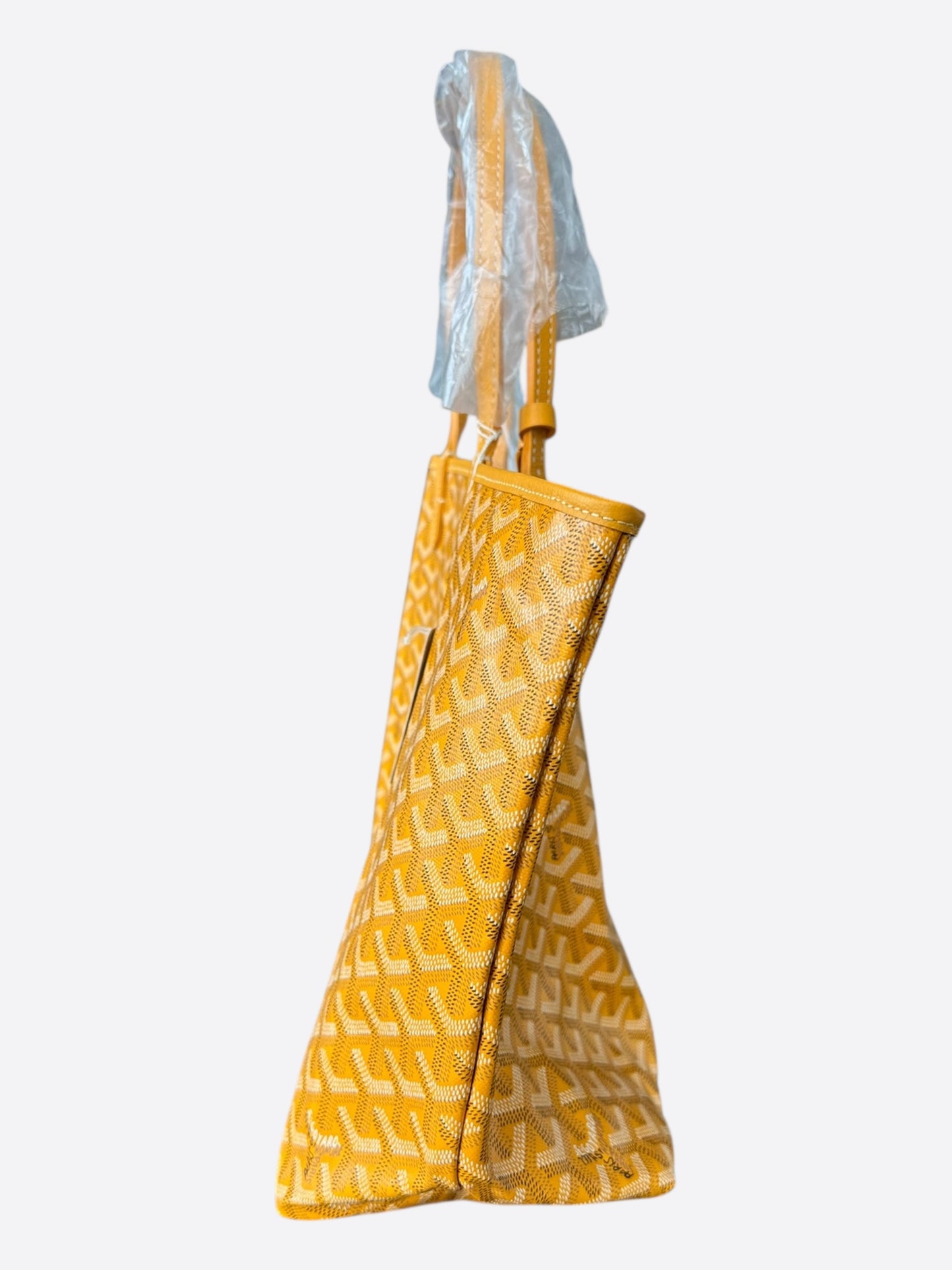 Goyard Yellow St. Louis Tote Bag