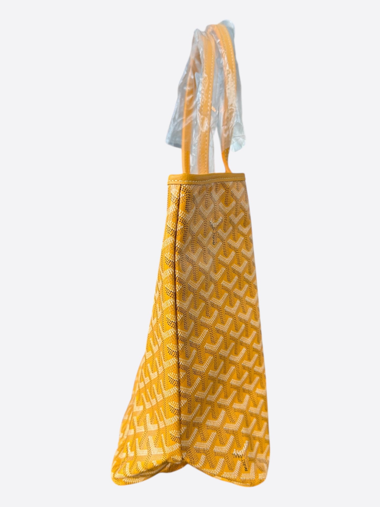 Goyard Yellow St. Louis Tote Bag